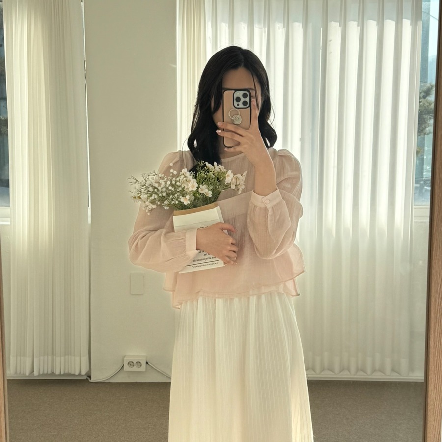 160cm pink F着用