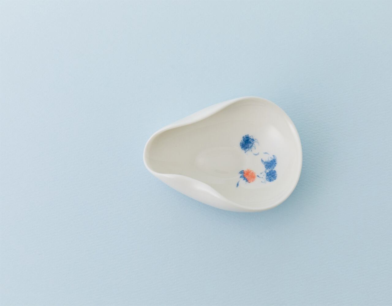 ラズベリー柄　茶荷　¥2,640