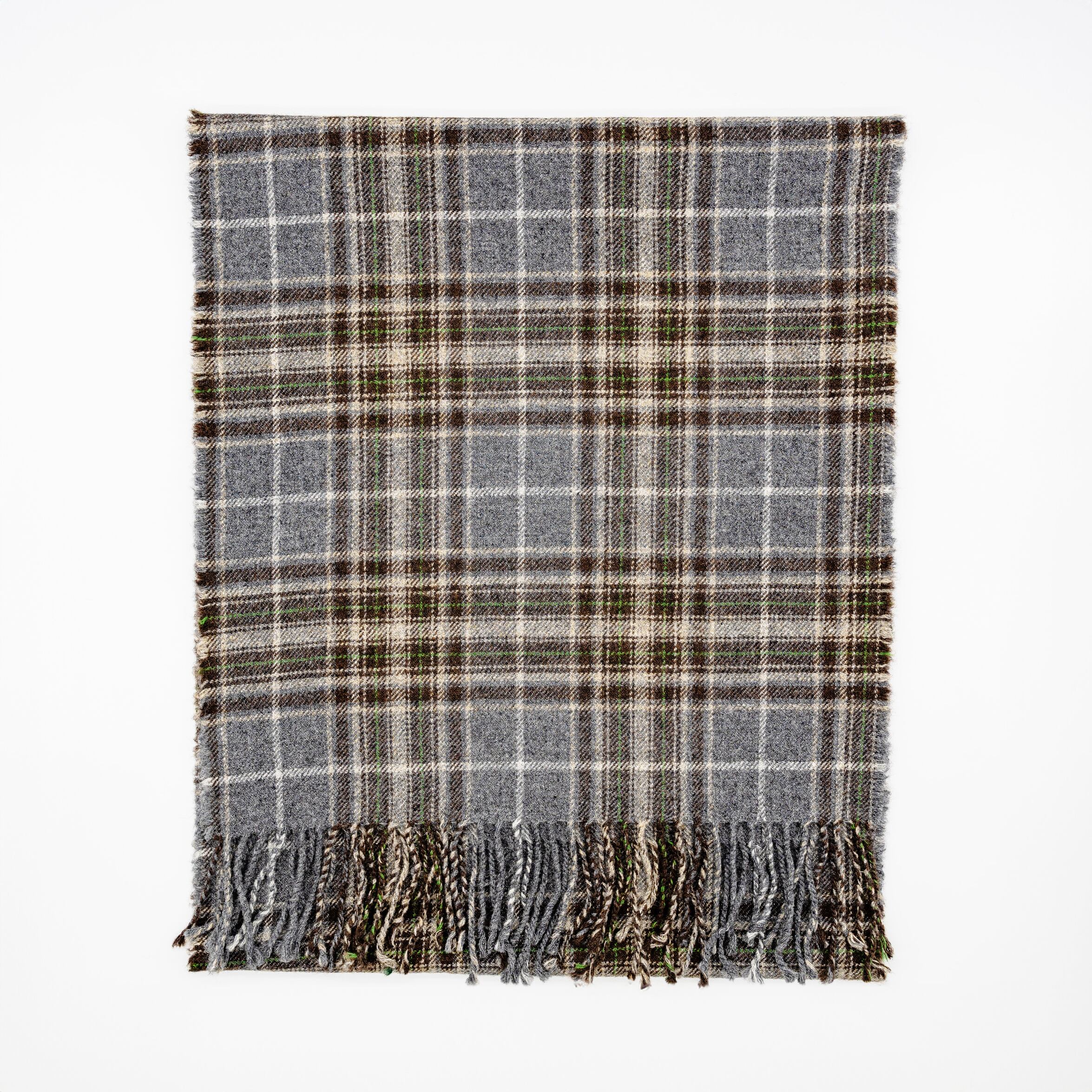 グレー×ブラウン