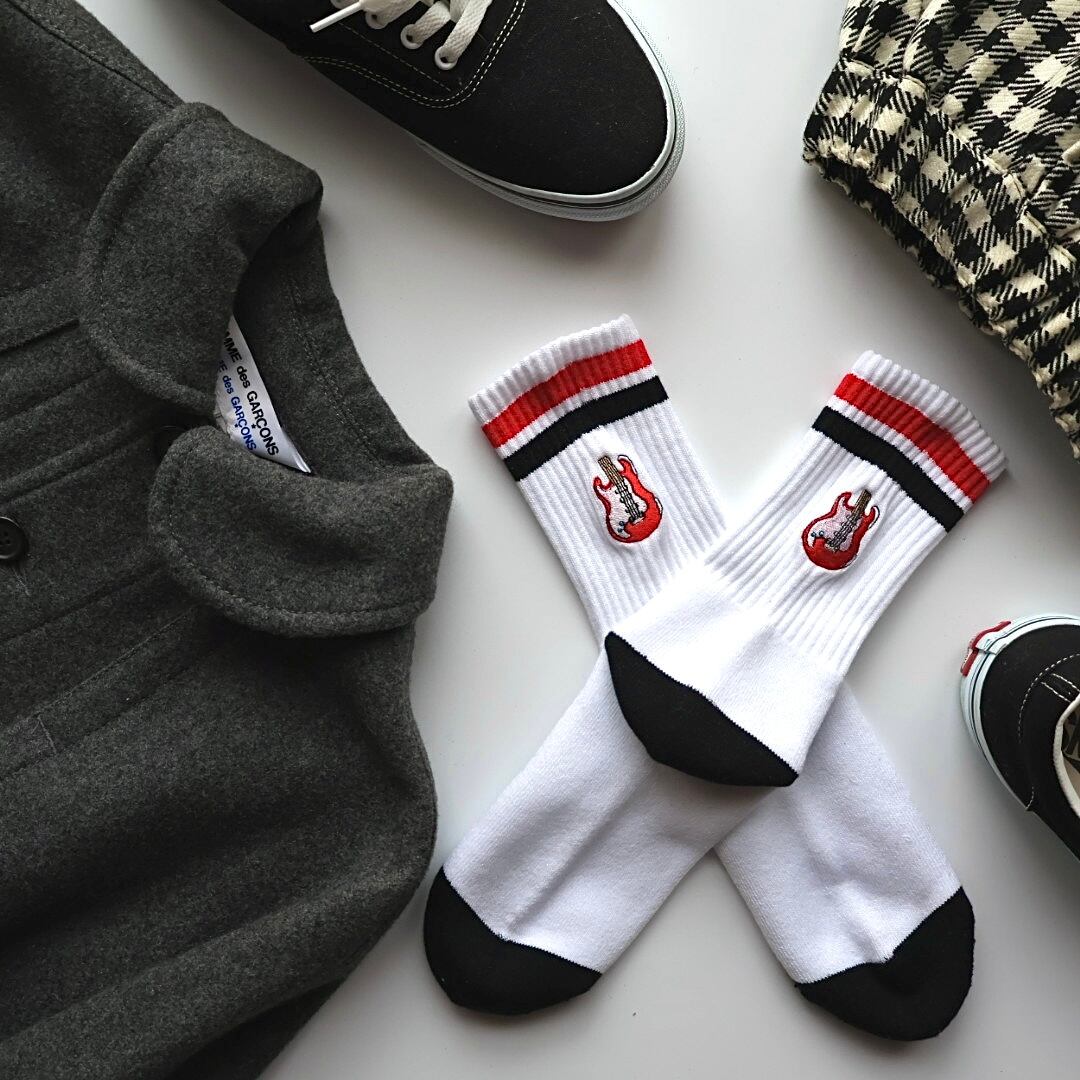 シックなモード系の洋服にも