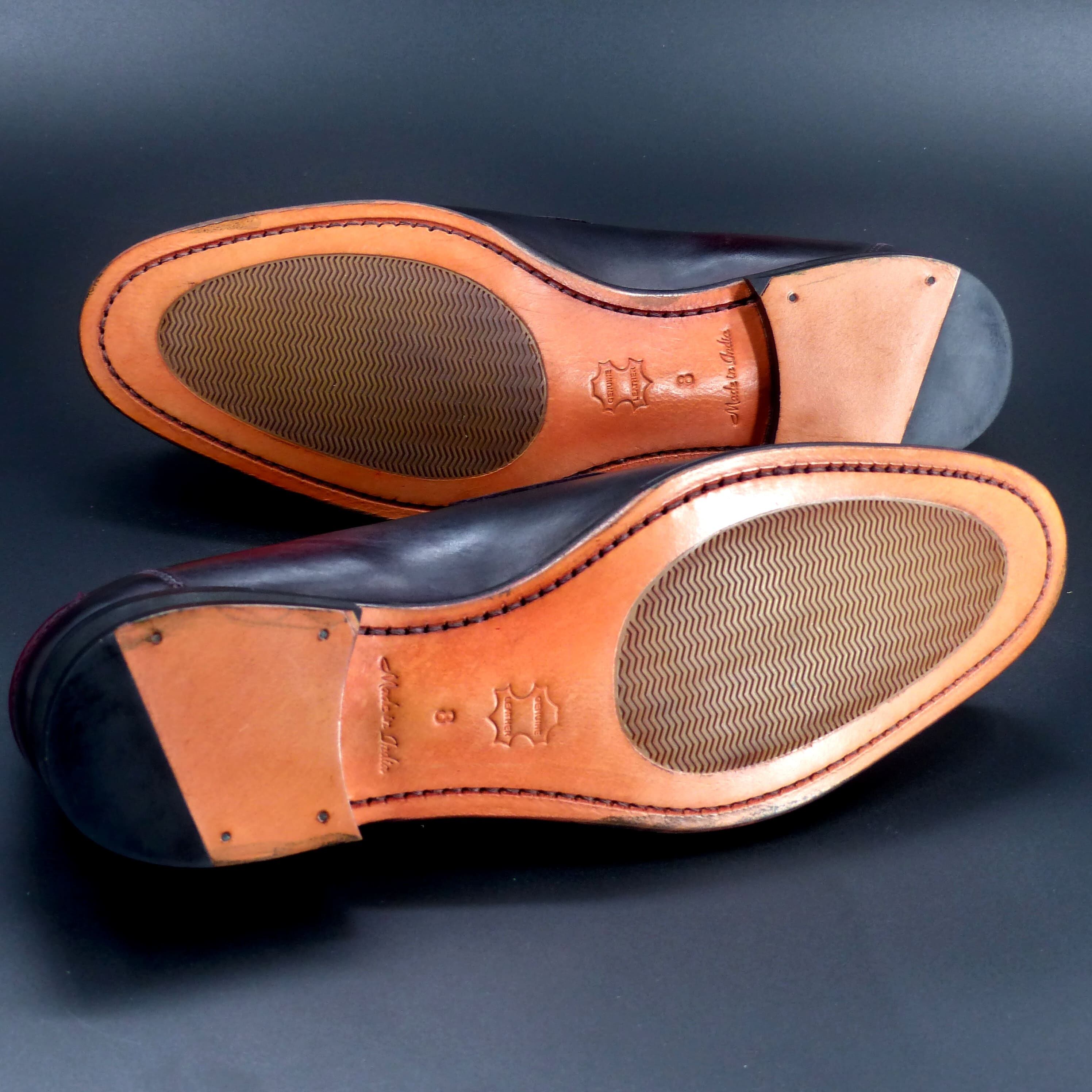 ラバー＋レザーソール