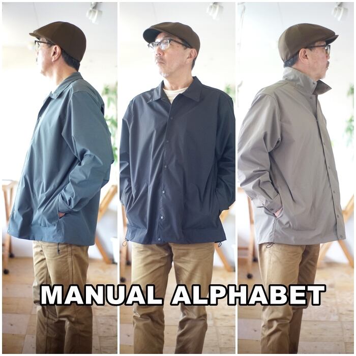 mazさん専用 Manual alphabet Weather Cloth Spindle Shirts MA-S-752 2色