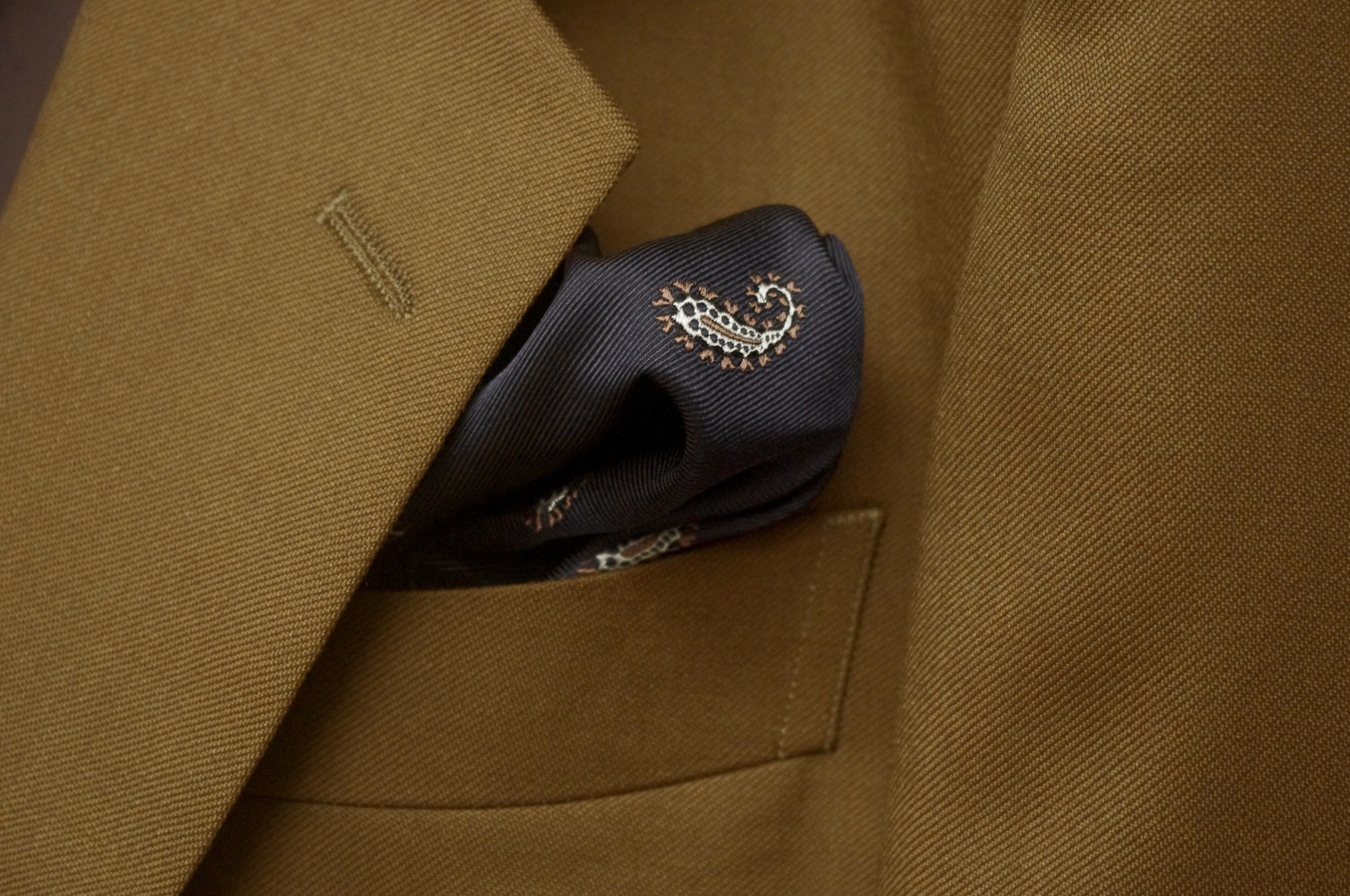 ポケットチーフコーディネートイメージ