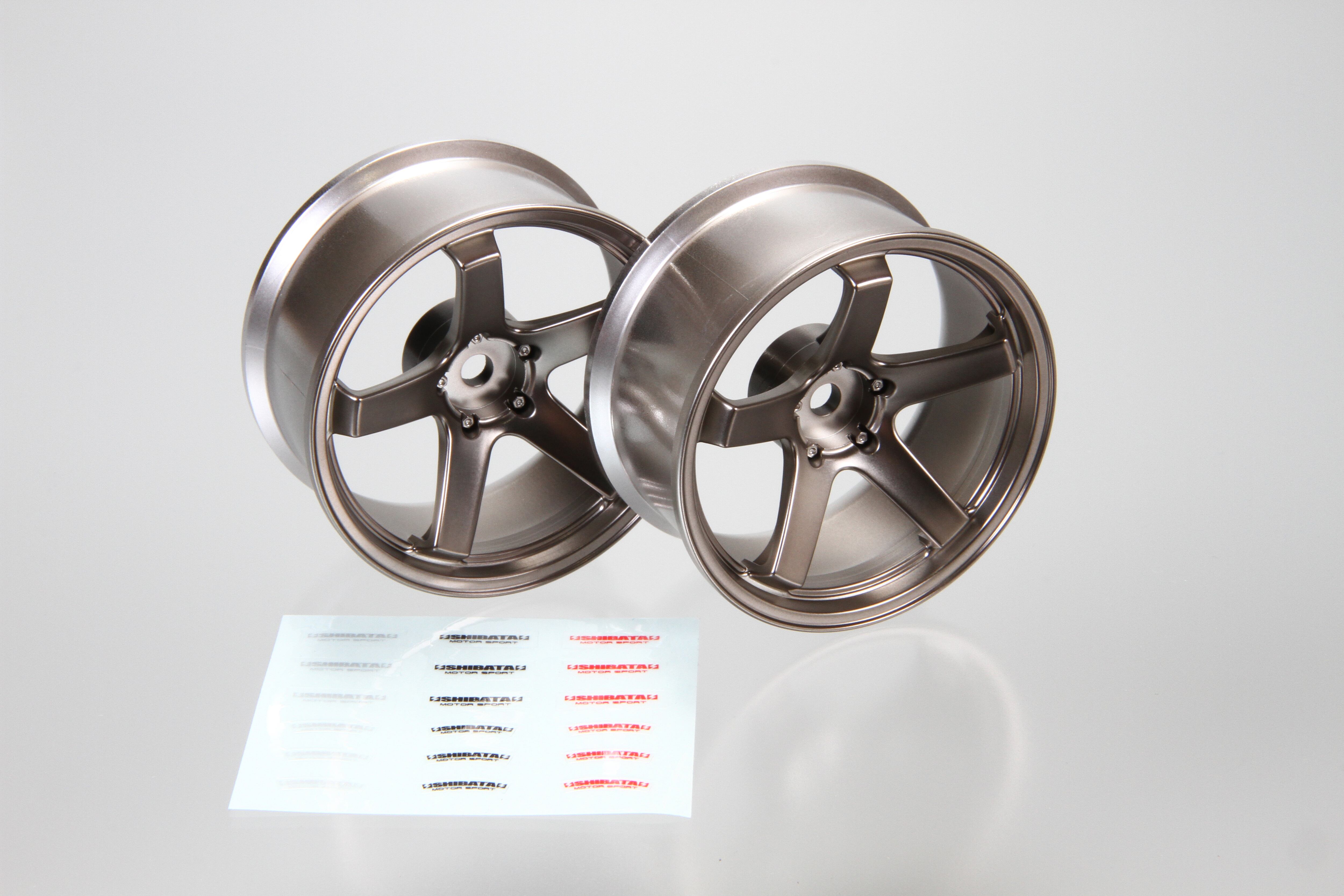 DR-SW07FTS)シバホイールF23 オフセット+7 チタンシルバー | DR GRK