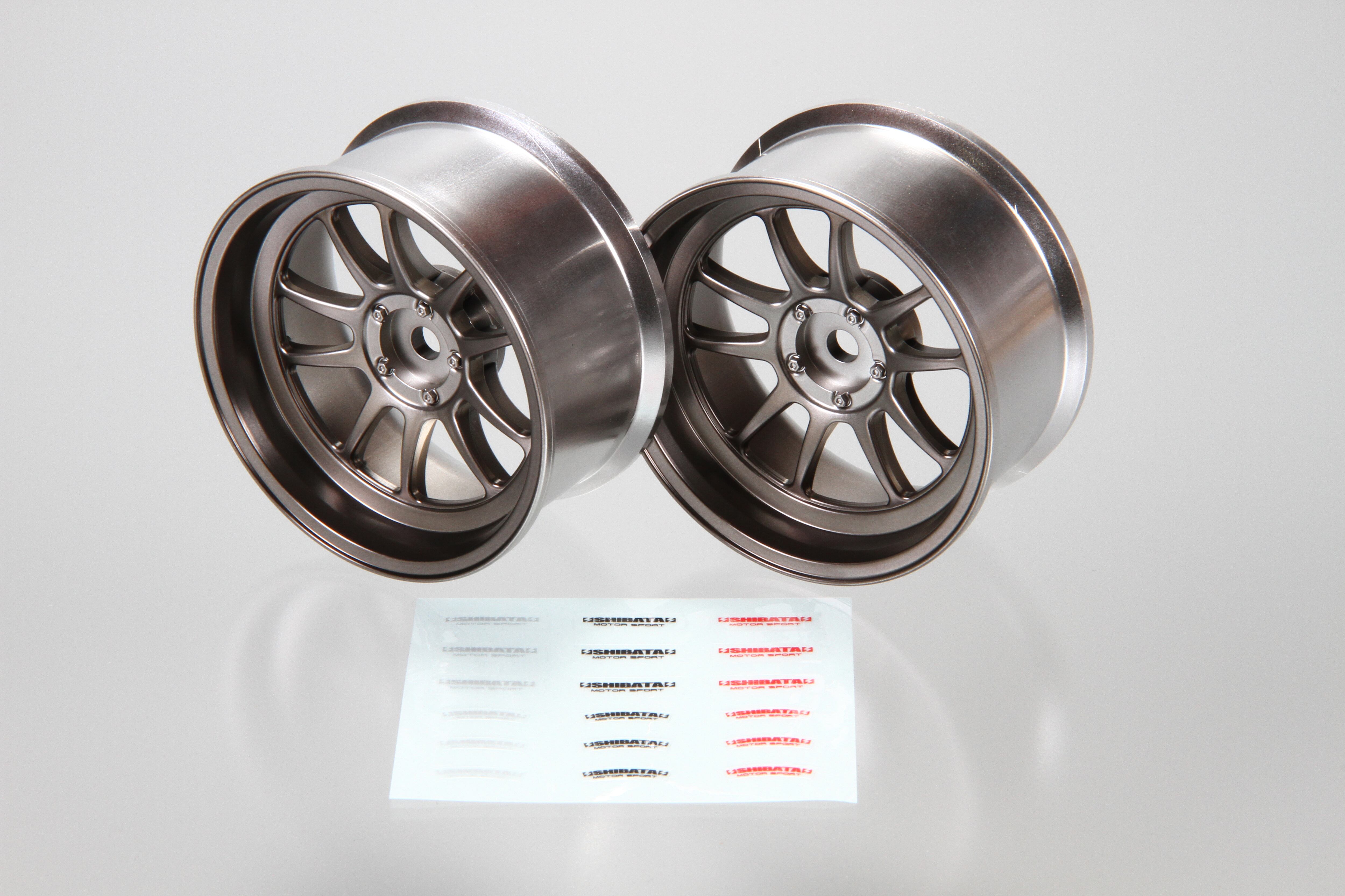 DR-SW07GTS)シバホイールG23 オフセット+7 チタンシルバー | DR GRK