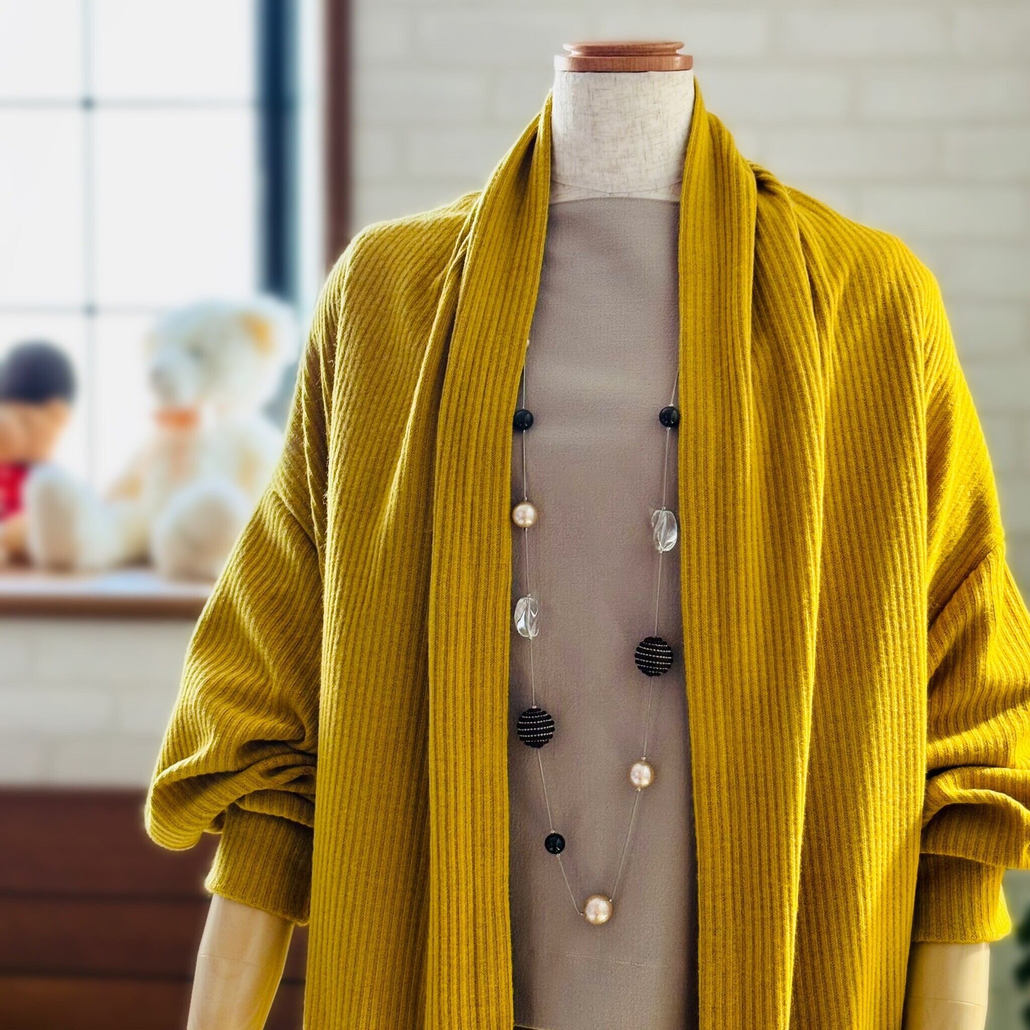 作品例　ローブカーディガン