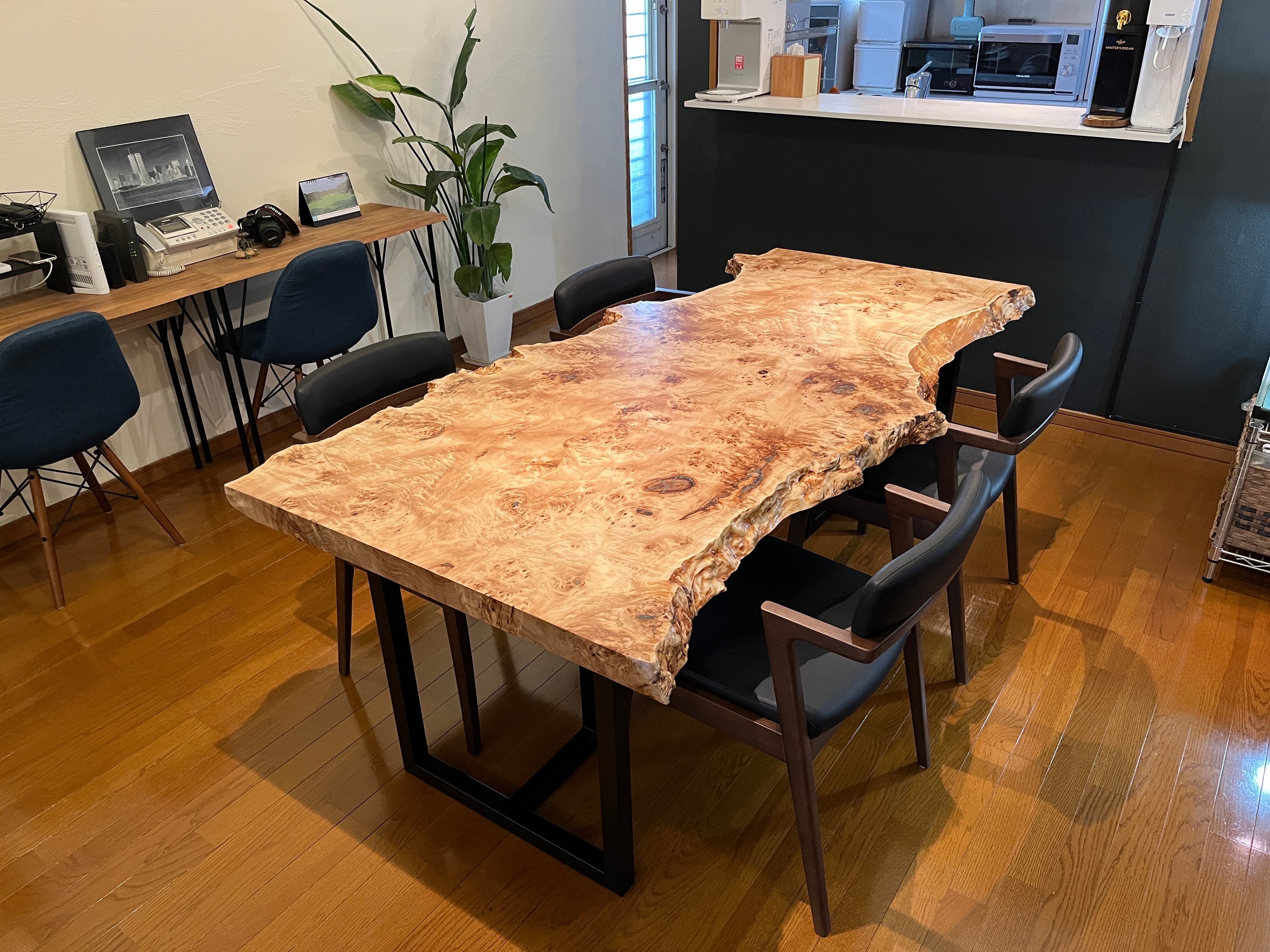 《納品事例》　ポプラ　一枚板