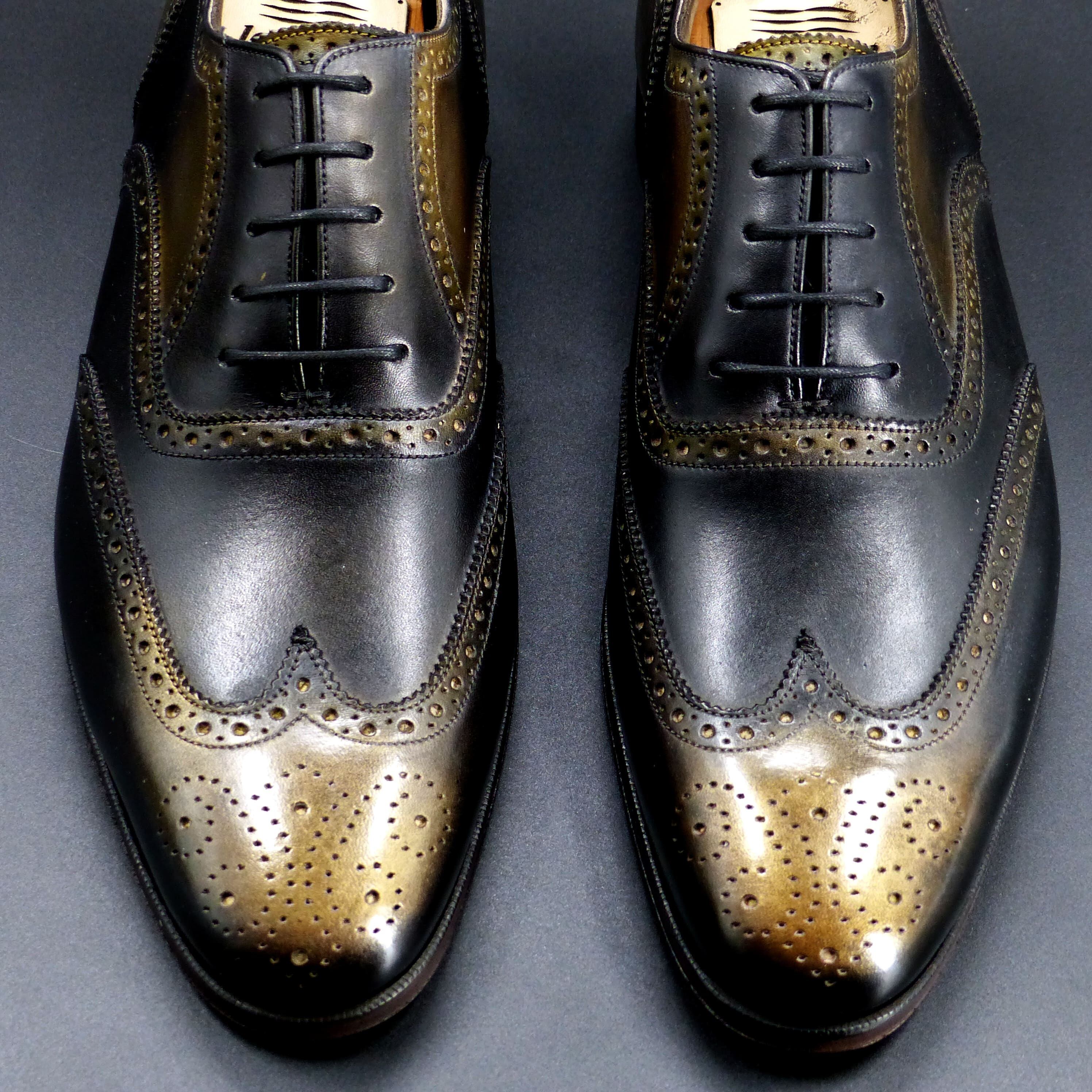 上品なフォルムの英国調ラウンドトゥ