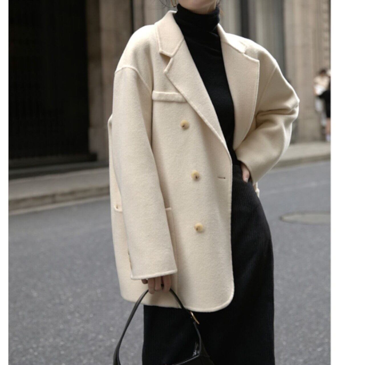 ミディ丈ジャケット W00711