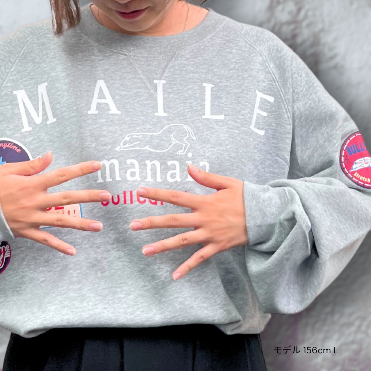 モデル156cm Lサイズ着用