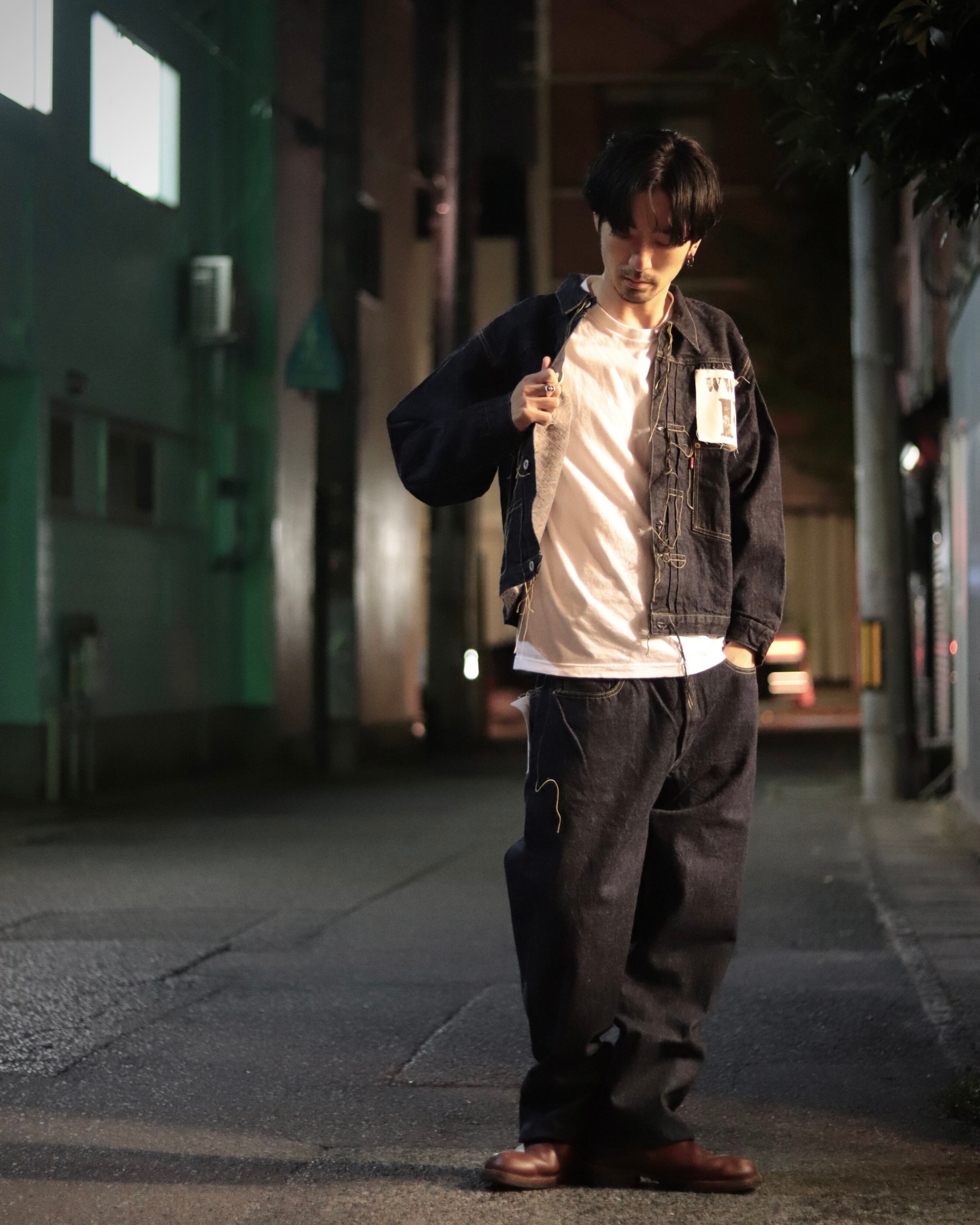 177cm 60kg 40(L)サイズ着用