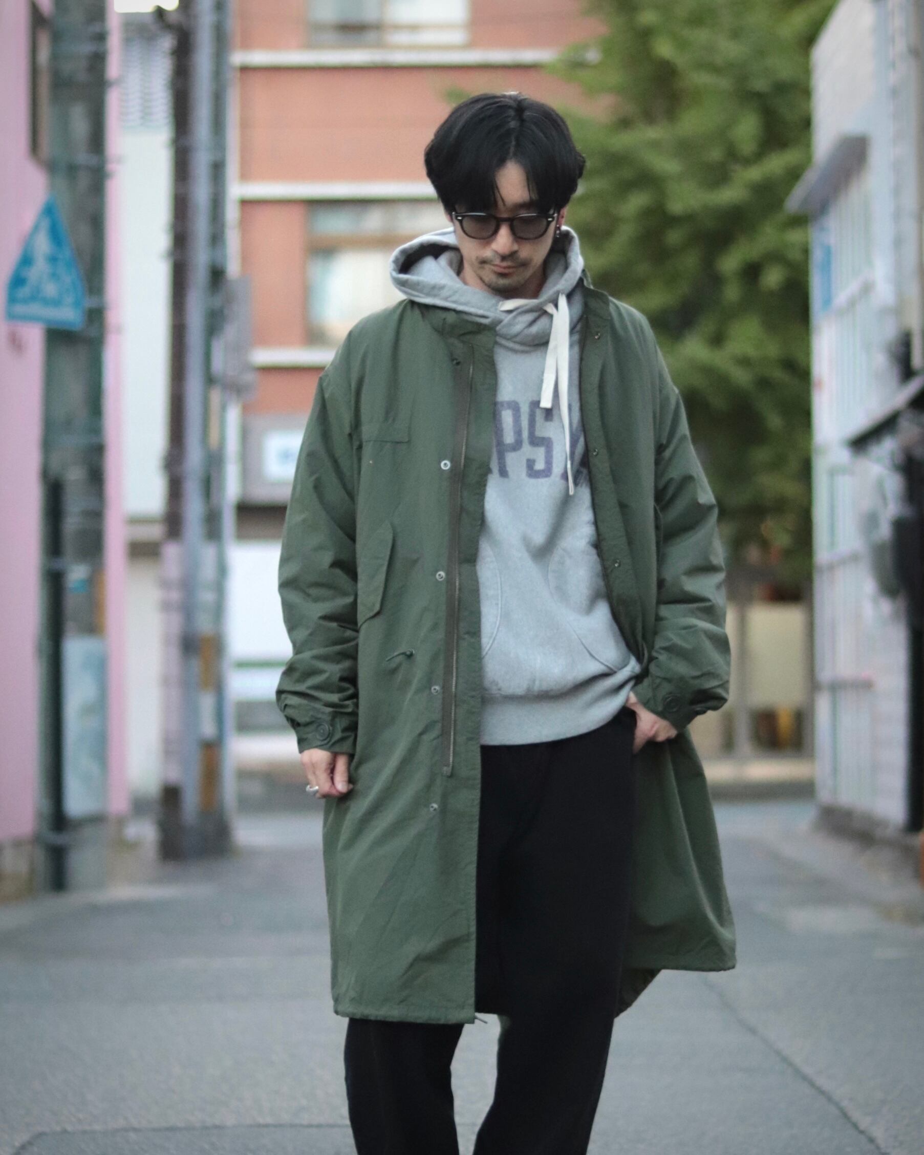 177cm 60kg Lサイズ着用