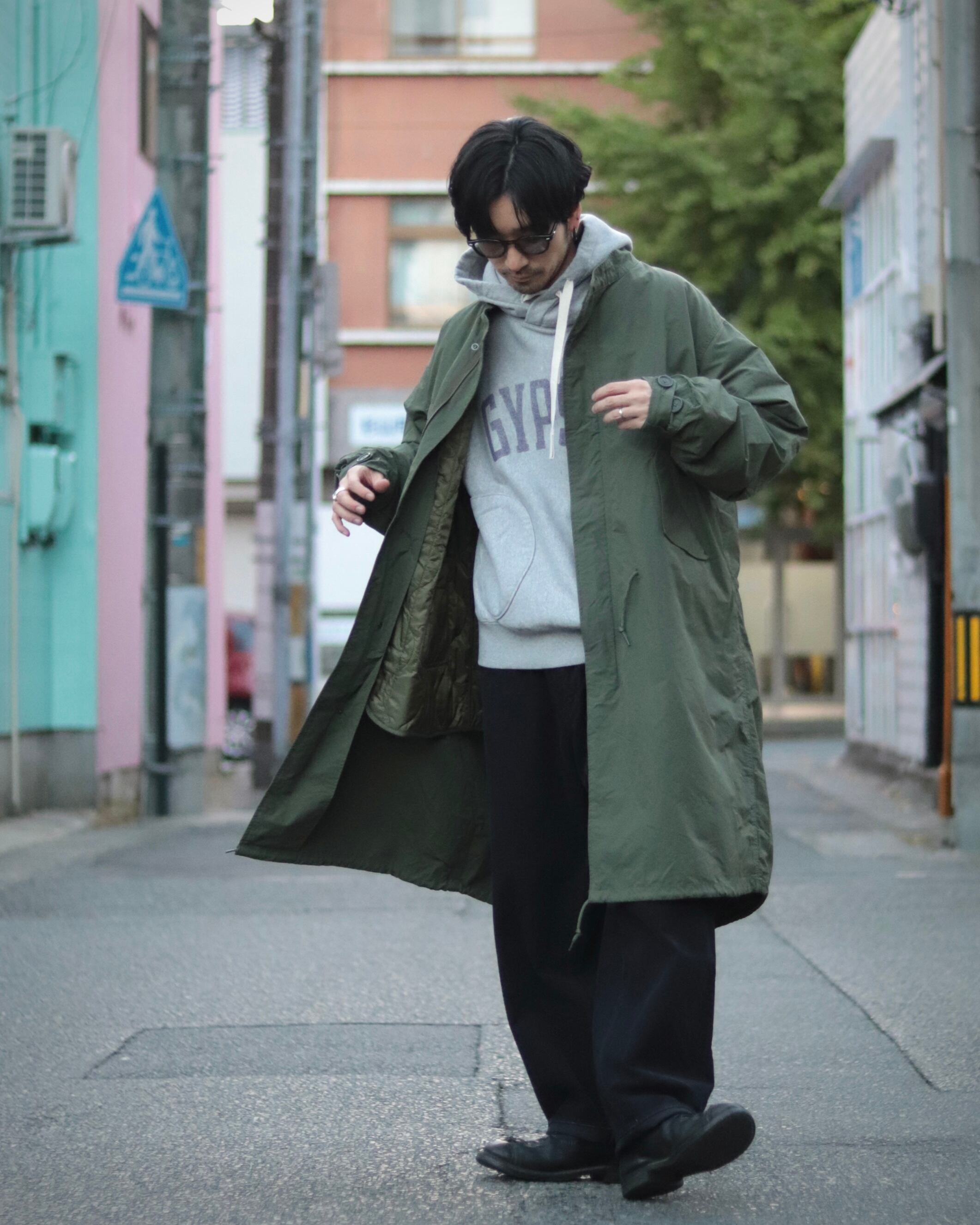 177cm 60kg Lサイズ着用