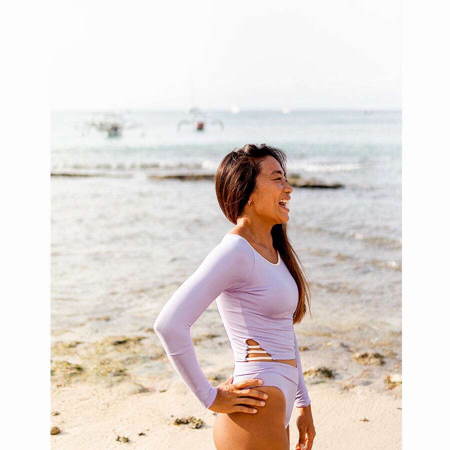 Purple Ssize, Model 162cm, Bottom: EDEN