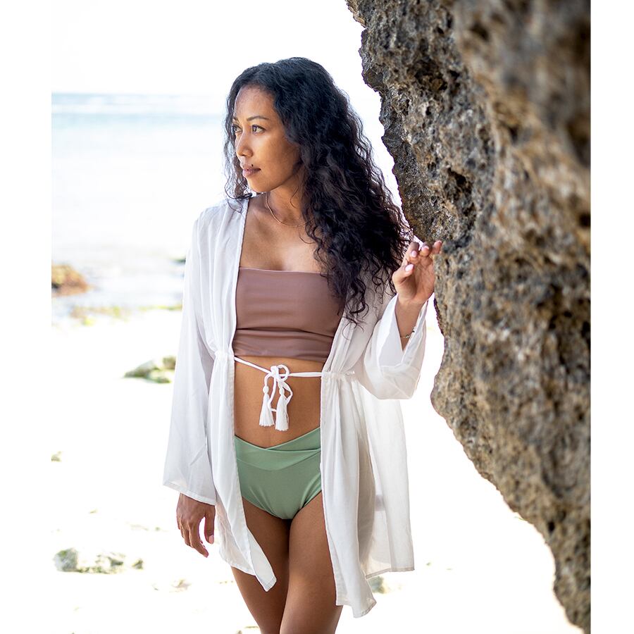 Green Ssize, Model 164cm, Top:MARRIE