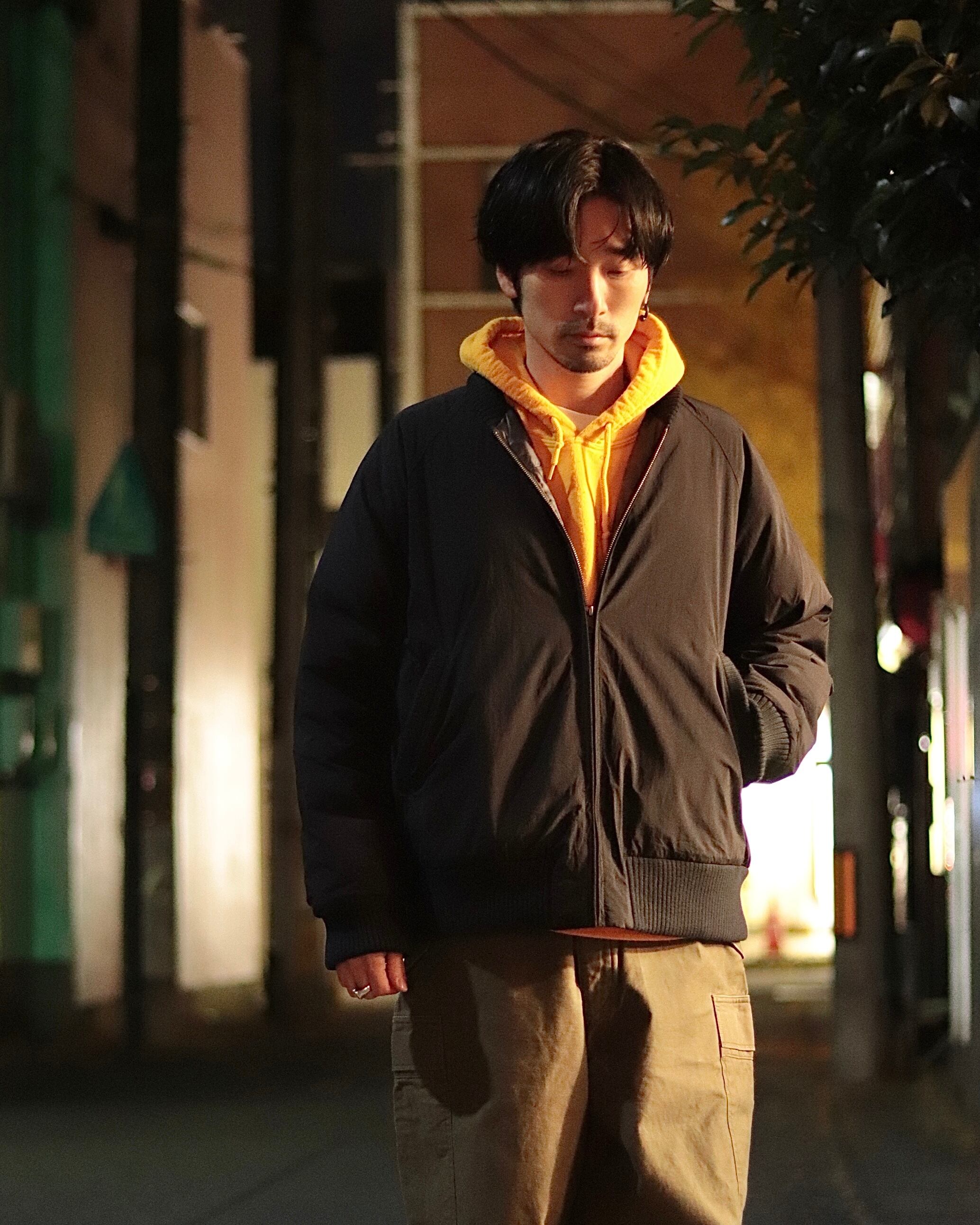 177cm 60kg Lサイズ着用