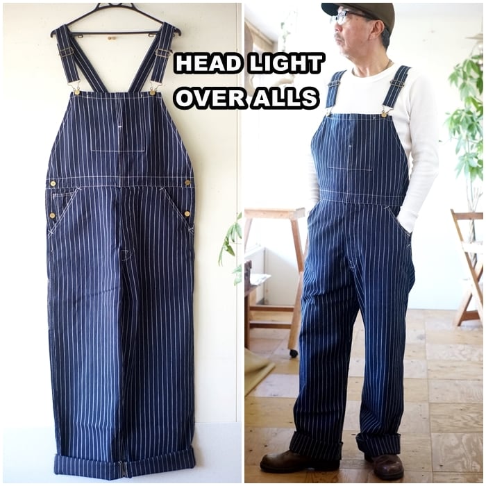 HEADLIGHT ヘッドライト デニムワークパンツ オーバーオール HEADLIGHT ヘッドライト デニムワークパンツ オーバーオール