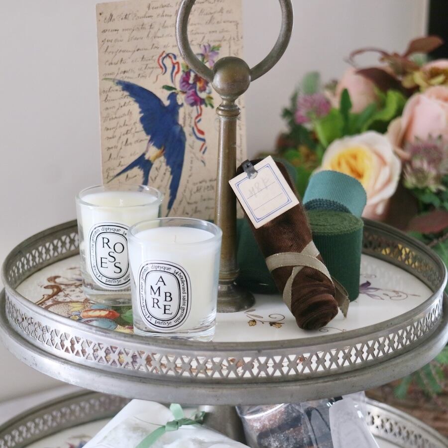 ケーキスタンド以外にも色々アレンジ可能です。