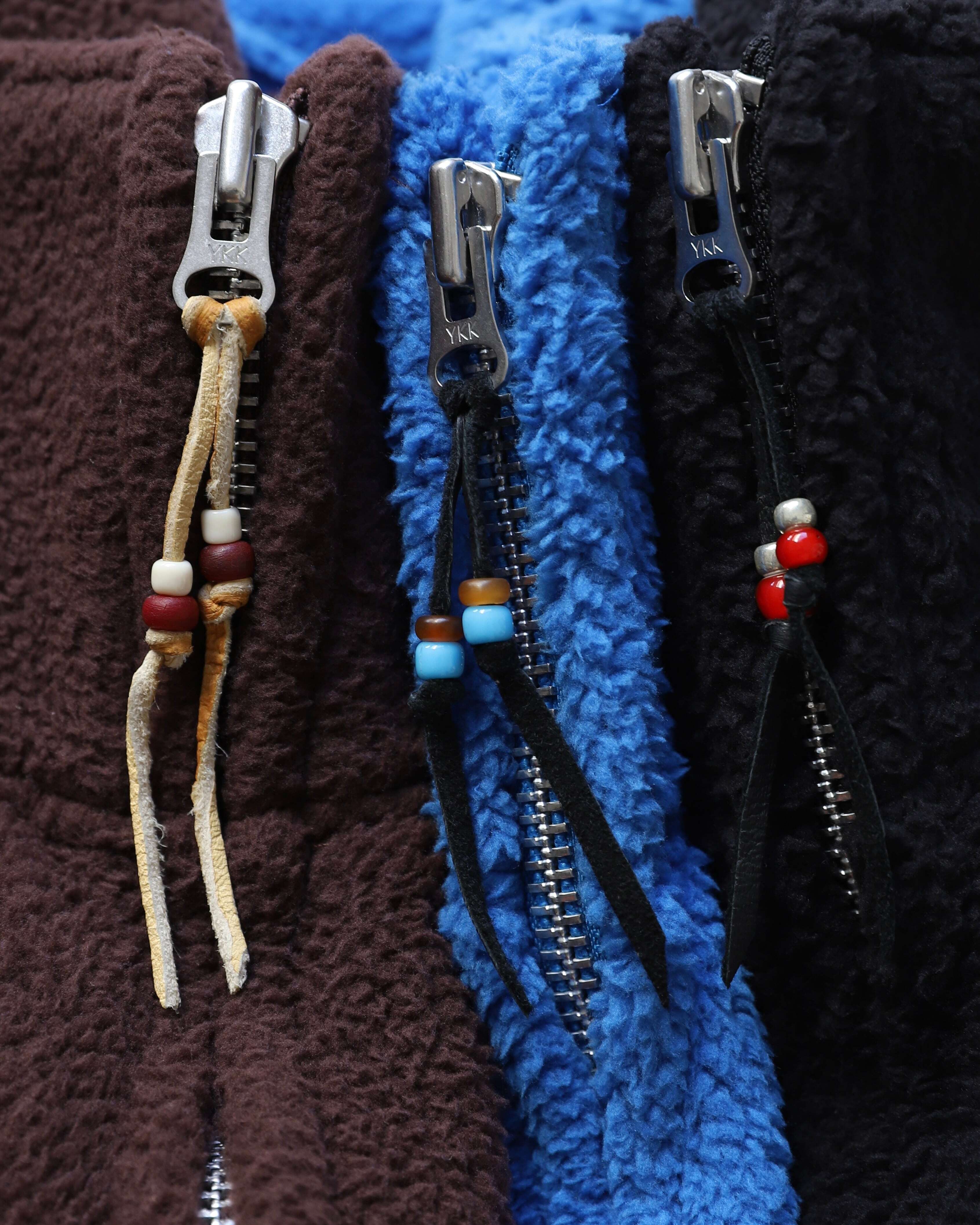 ハンドメイドによるビーズ