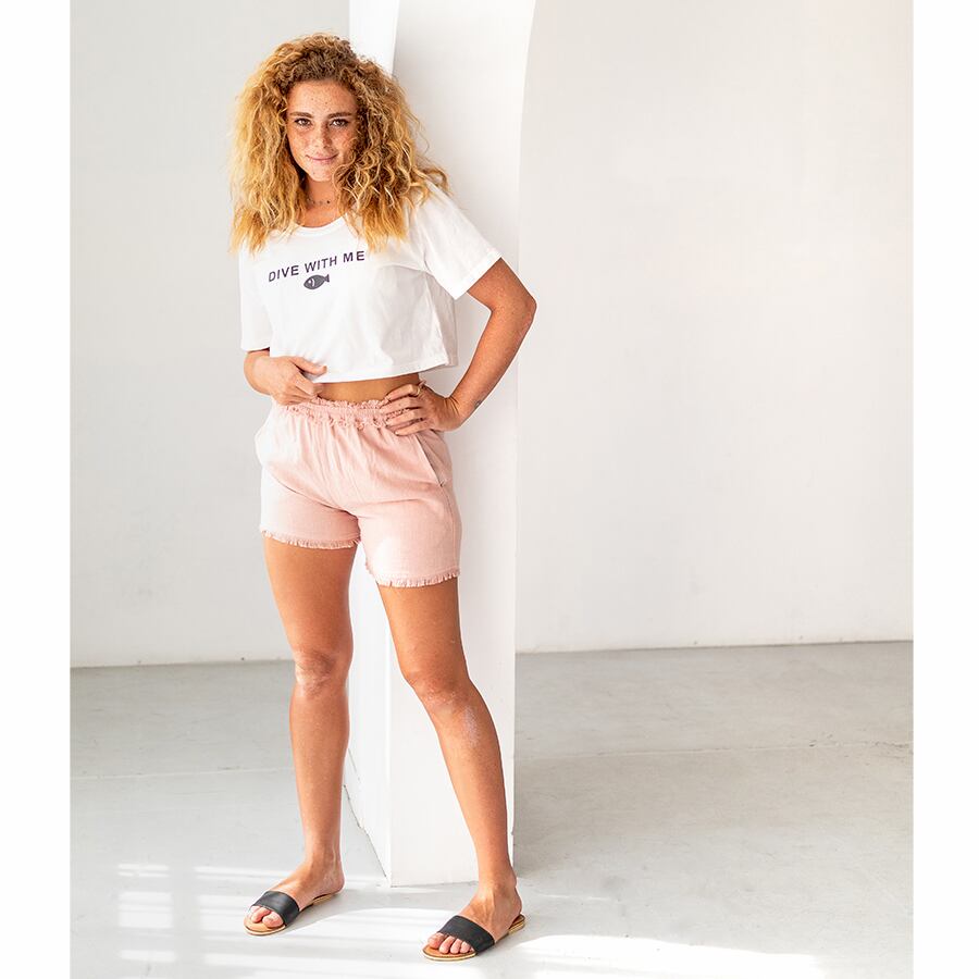 White, 172cm, With BTH short pants