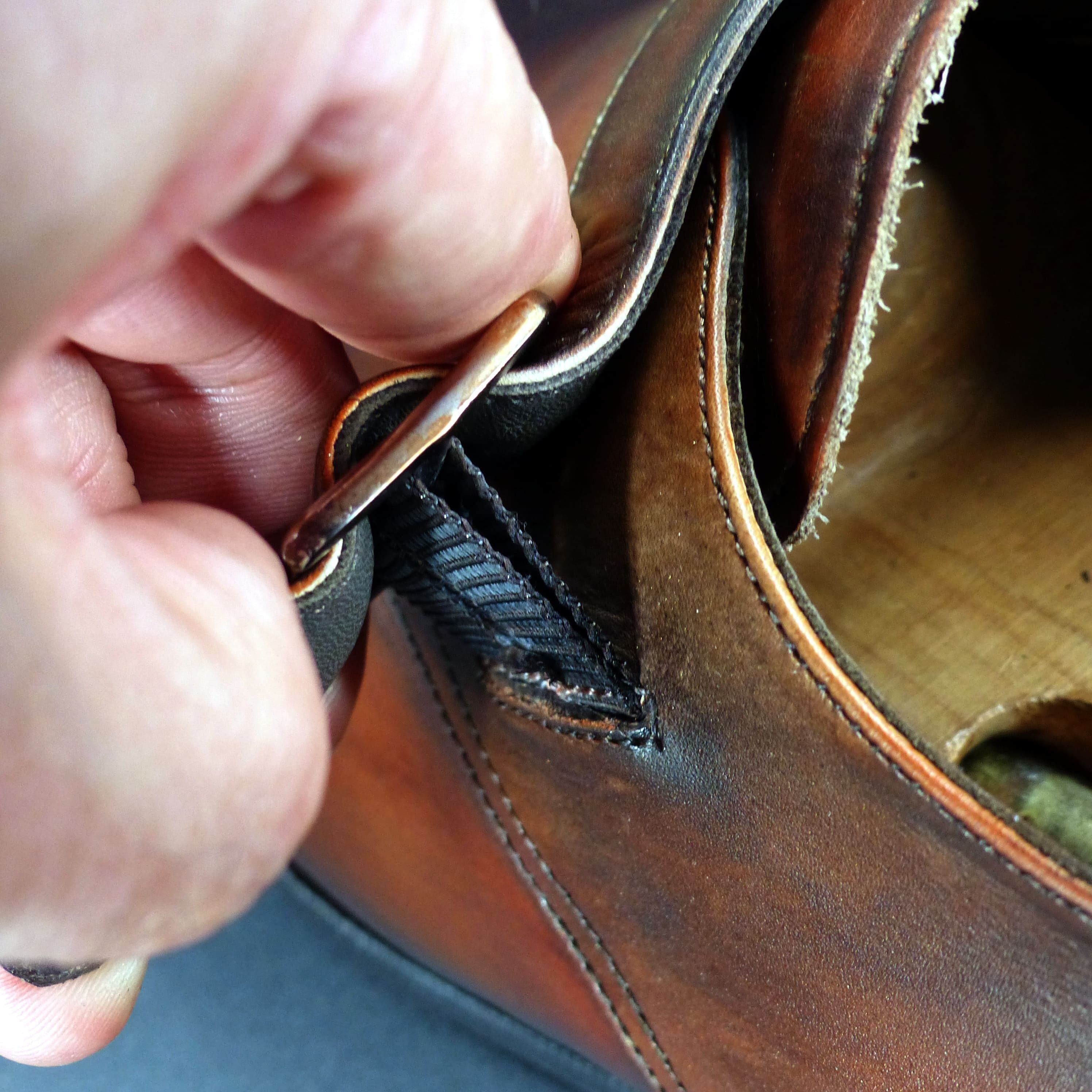 ゴア付きでステップイン感覚