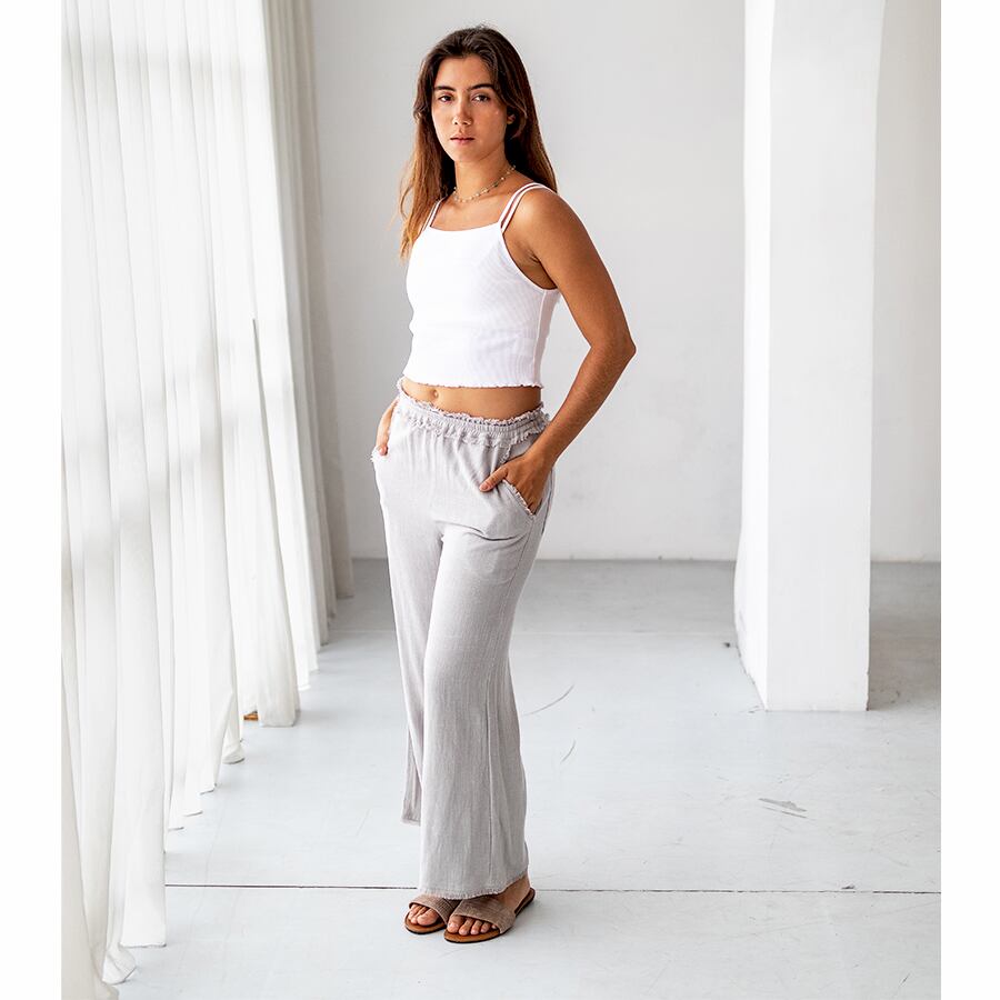 Gray, 166cm, With Beginner cropped tops
