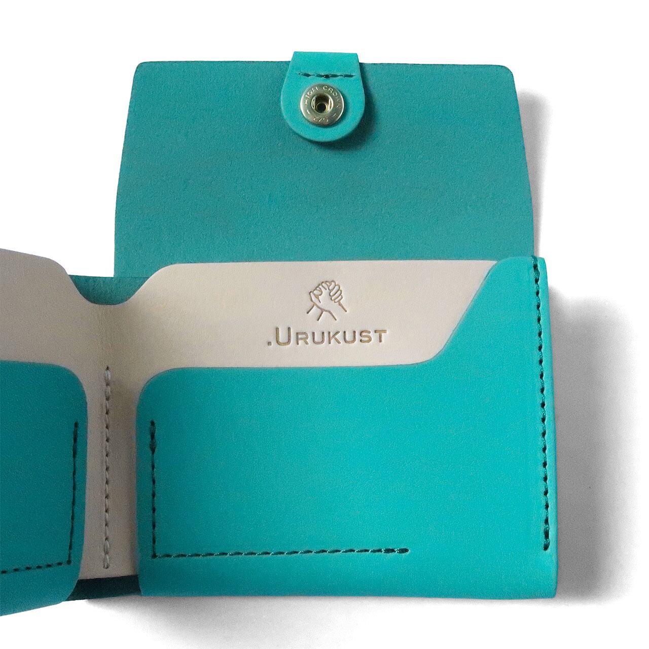URUKUST｜Bifold Wallet【LIMITED EDITION ”TEAL BLUE