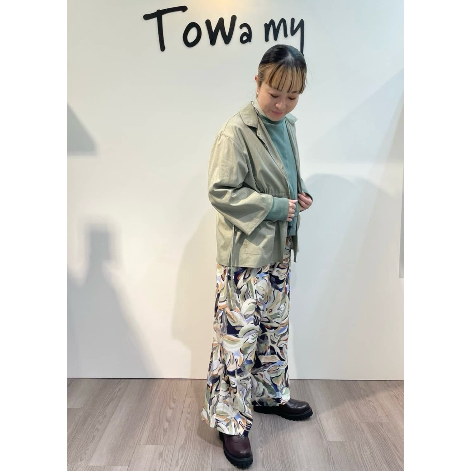 新宿店  150cm  /  着用カラー  Lカーキ