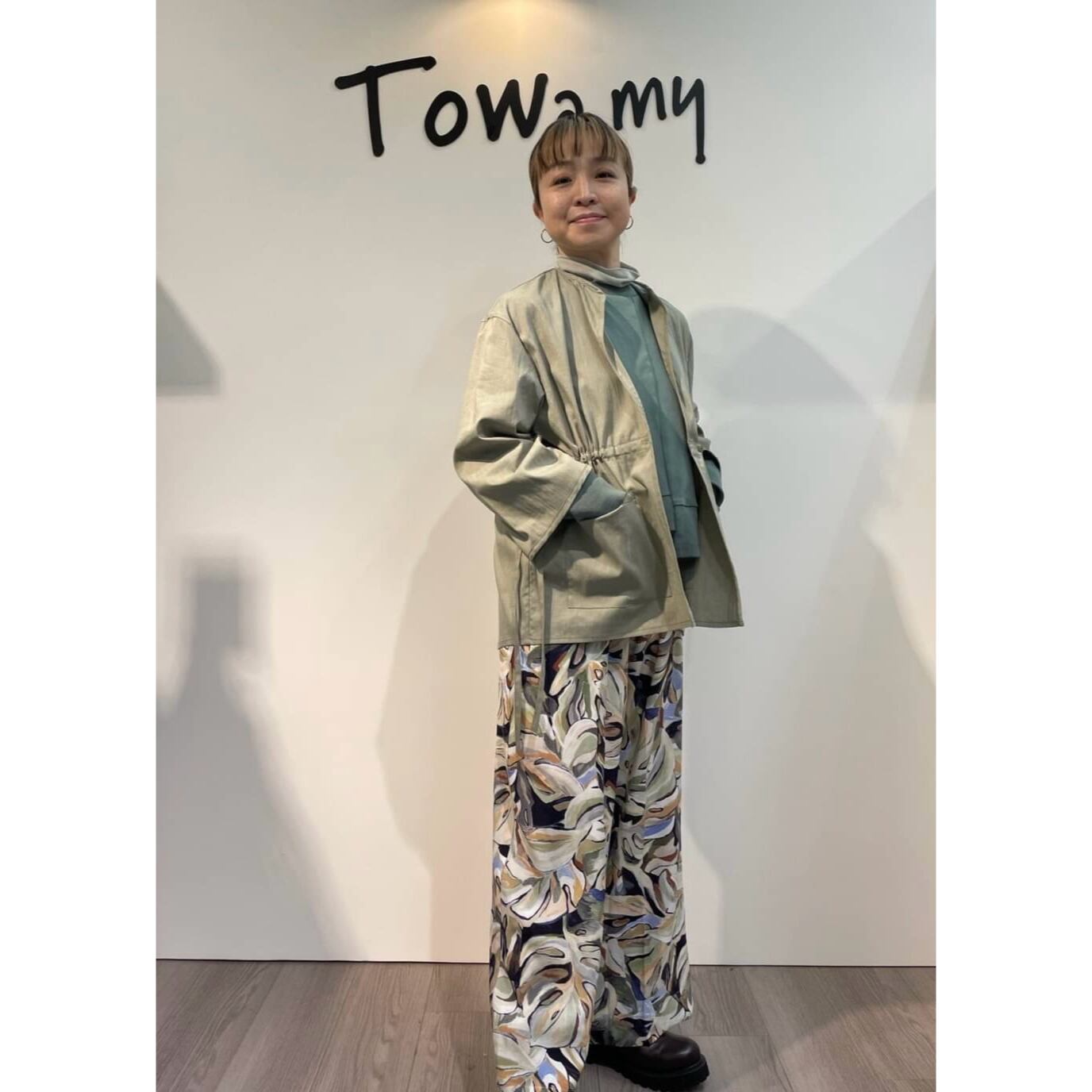 新宿店  150cm  /  着用カラー  Lカーキ