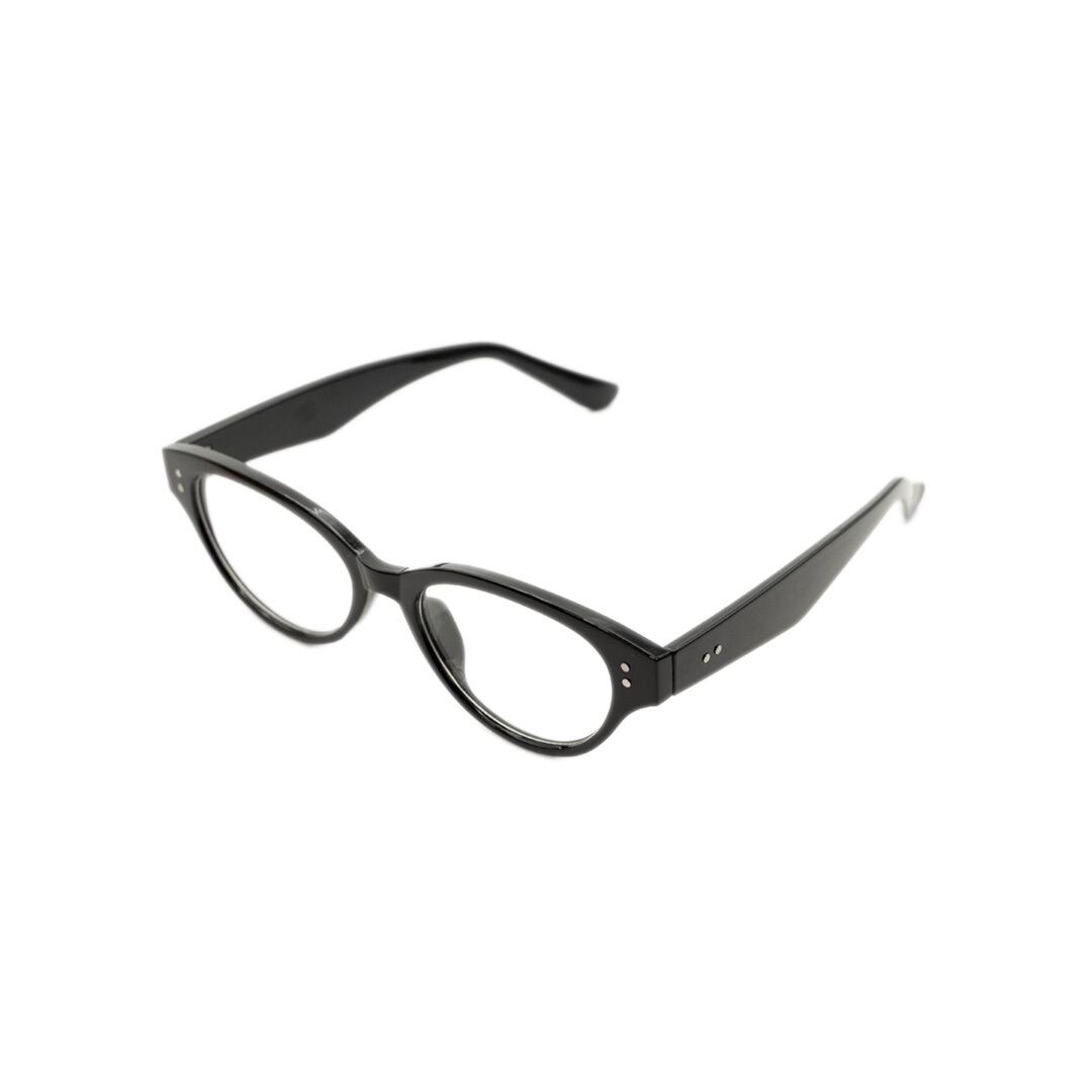 ブラック × クリアレンズ