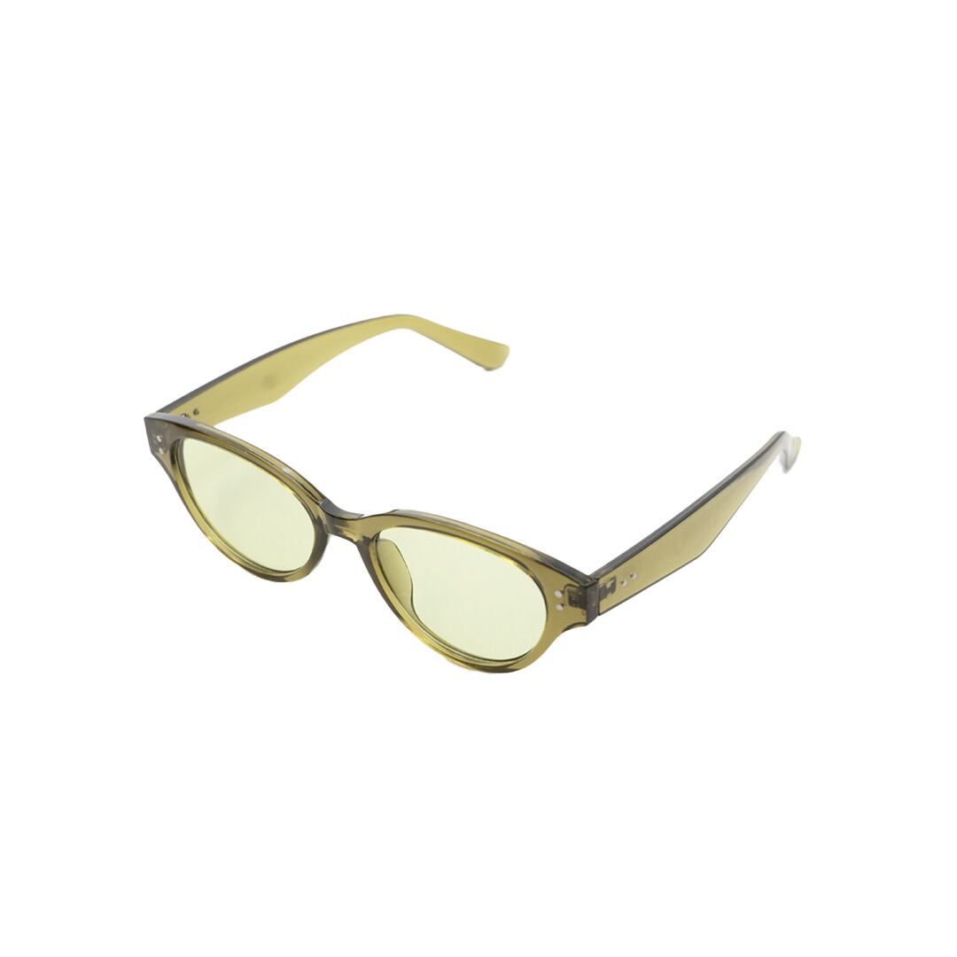 グリーン × クリアレンズ