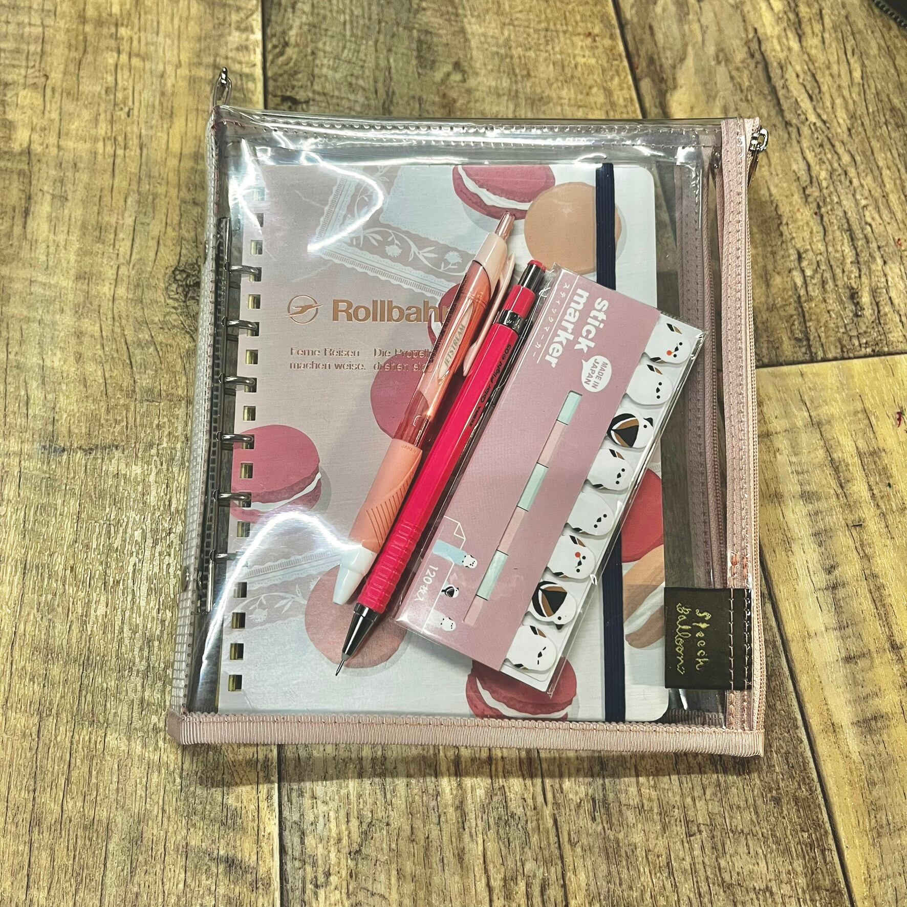 6Lサイズ ✨️カラードバインダーR【推し活を楽しむための手帳】 【革