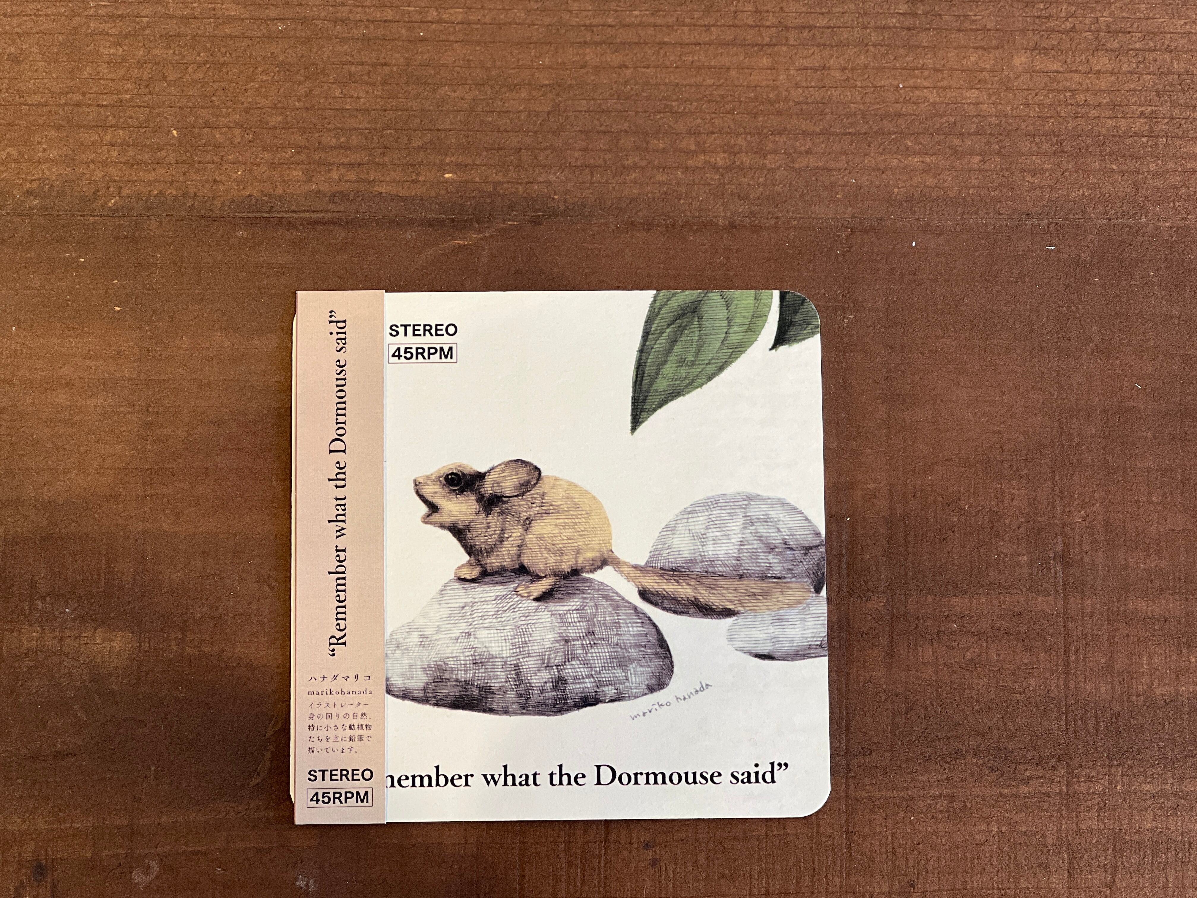 ③"Remember what the Dormouse said"