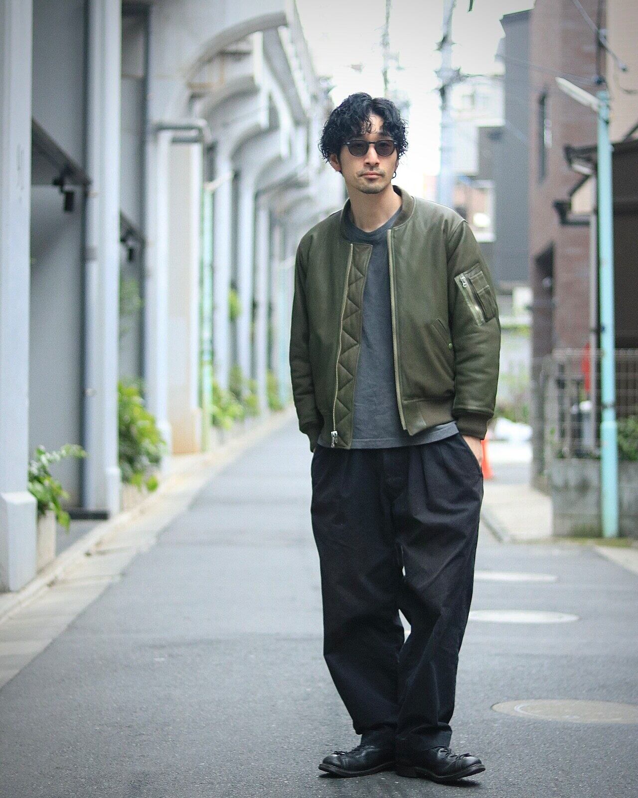 177cm　60kg　38(M)サイズ着用