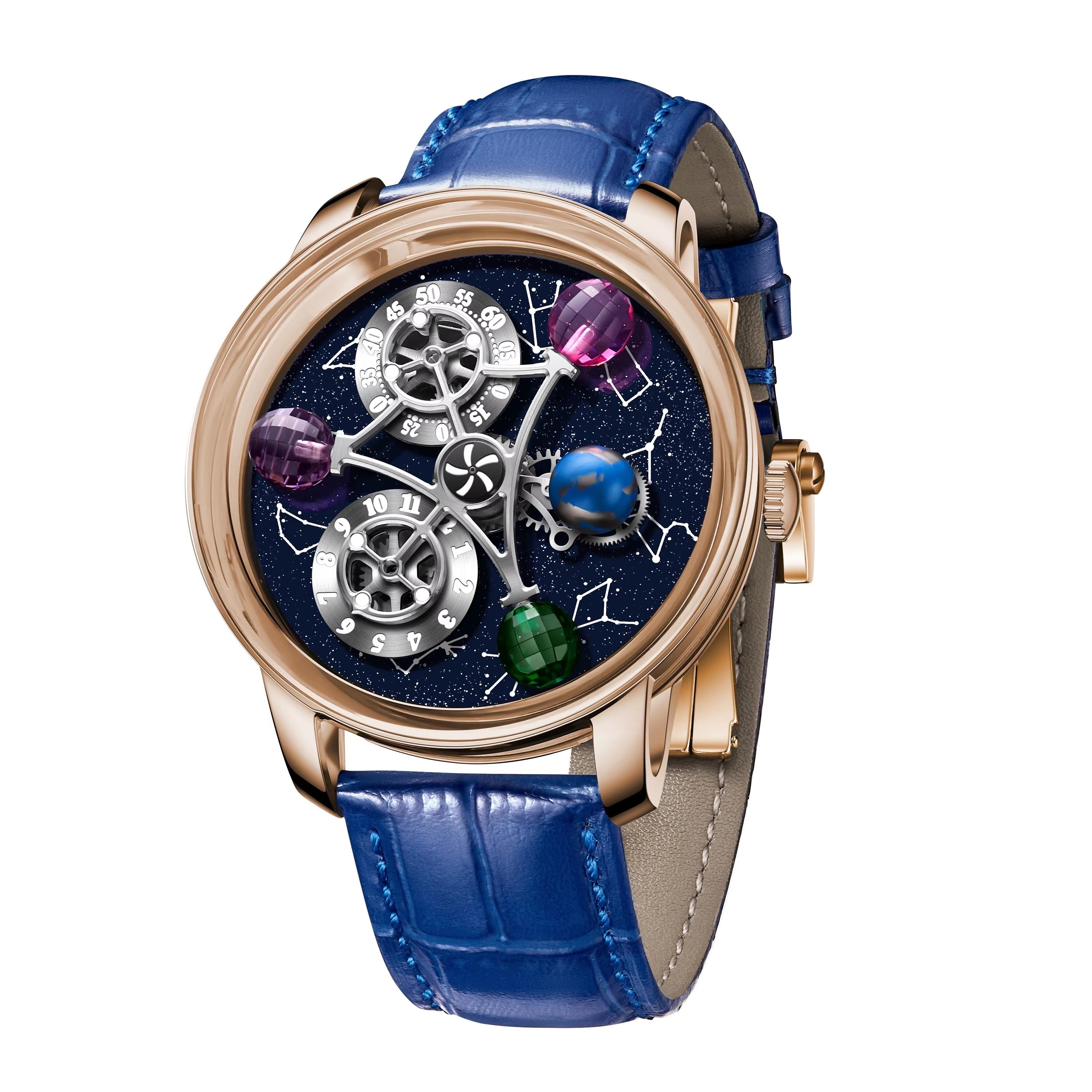 ゴールド×ブルー