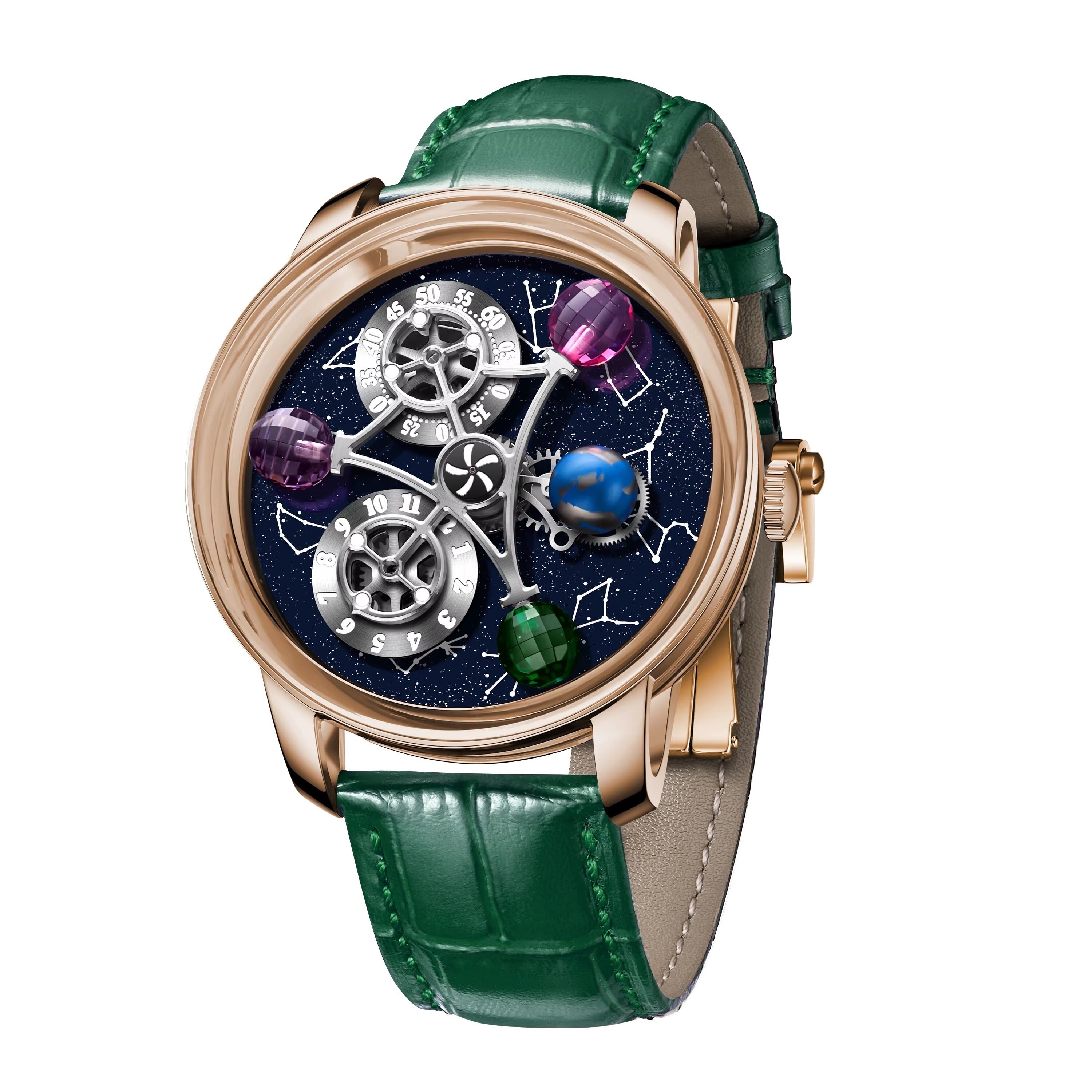 ゴールド×グリーン