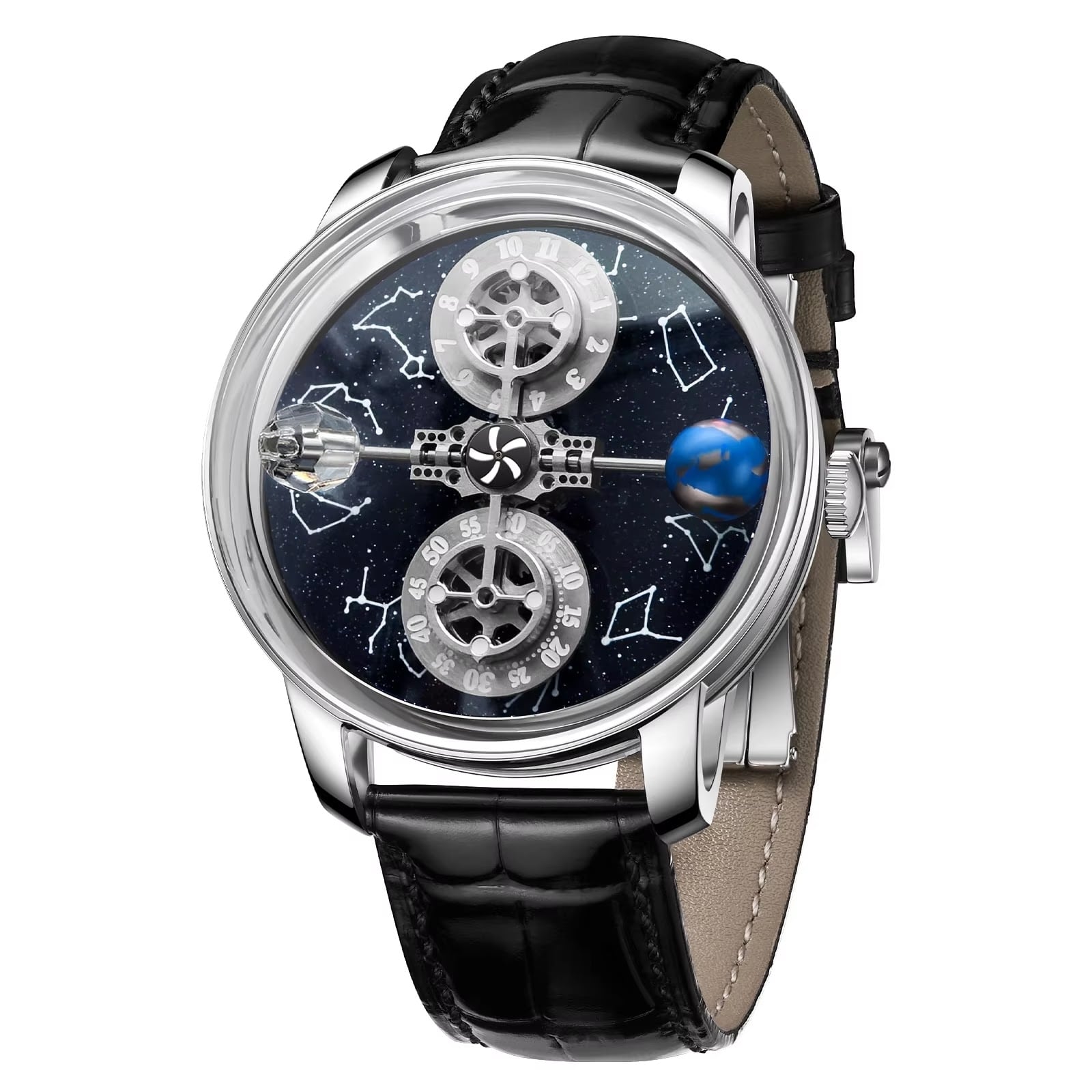 シルバー×ブラック