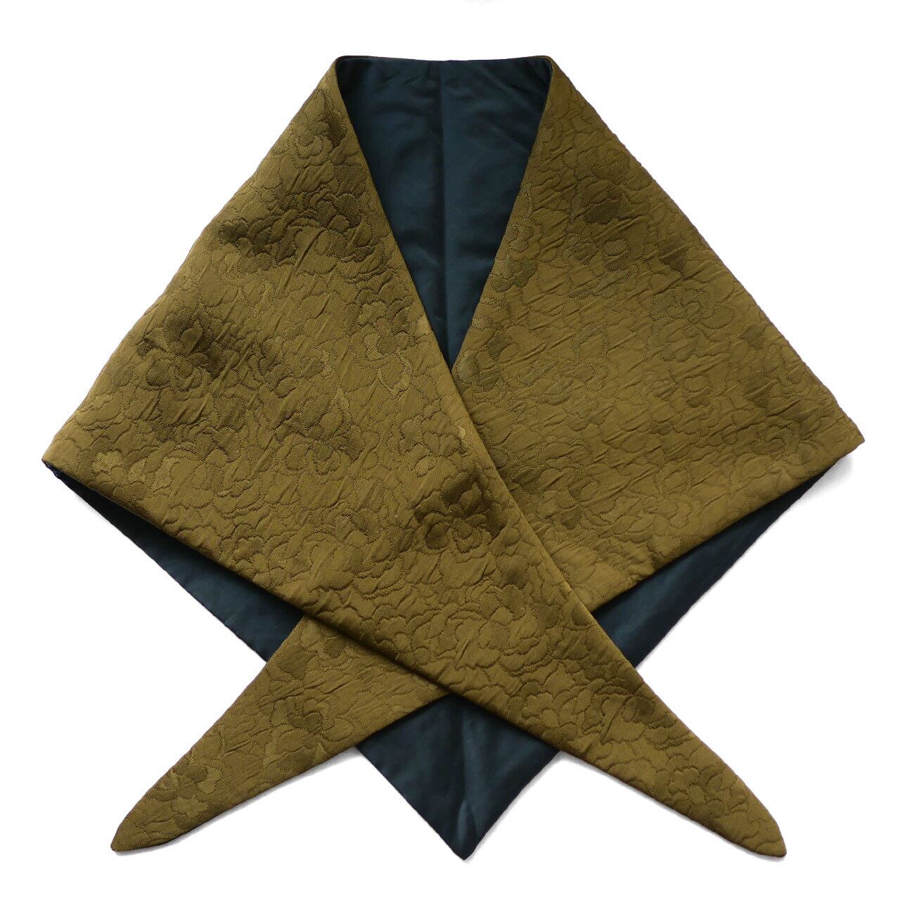 オリーブ色膨れジャガード