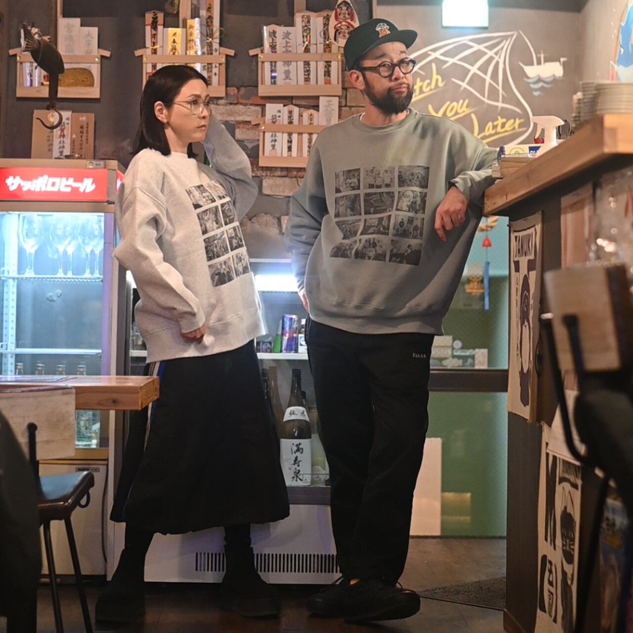 162cm L着用／182cm XL着用