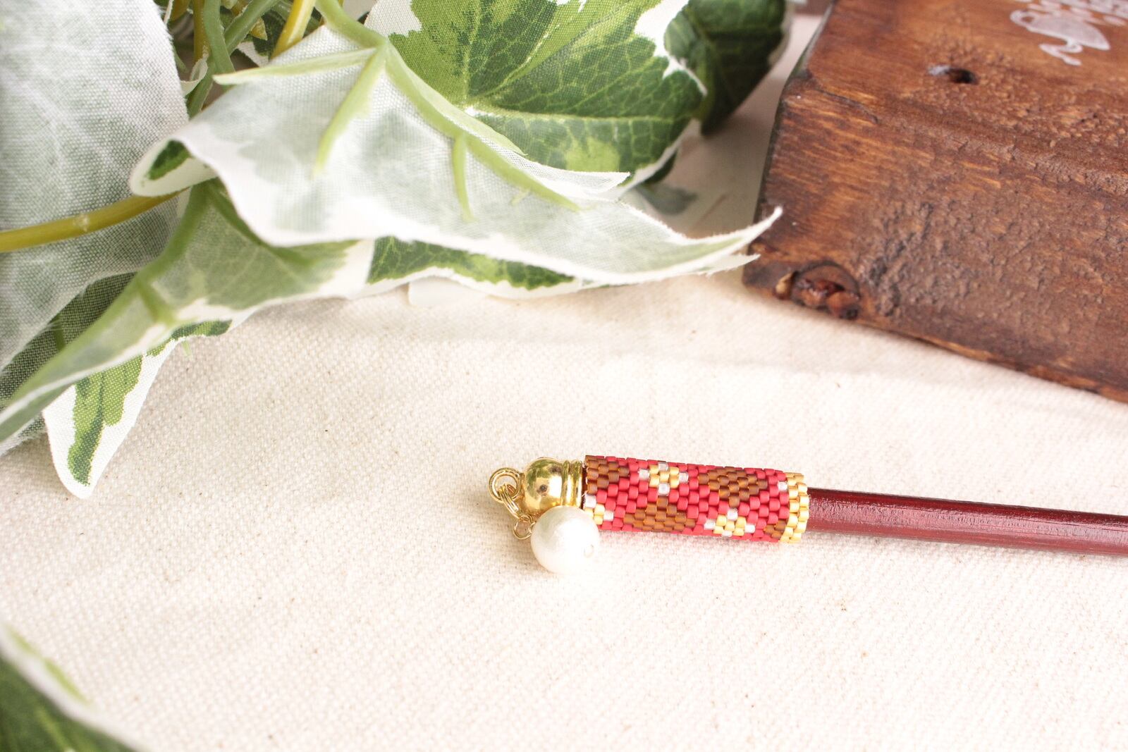 チェック模様/赤色