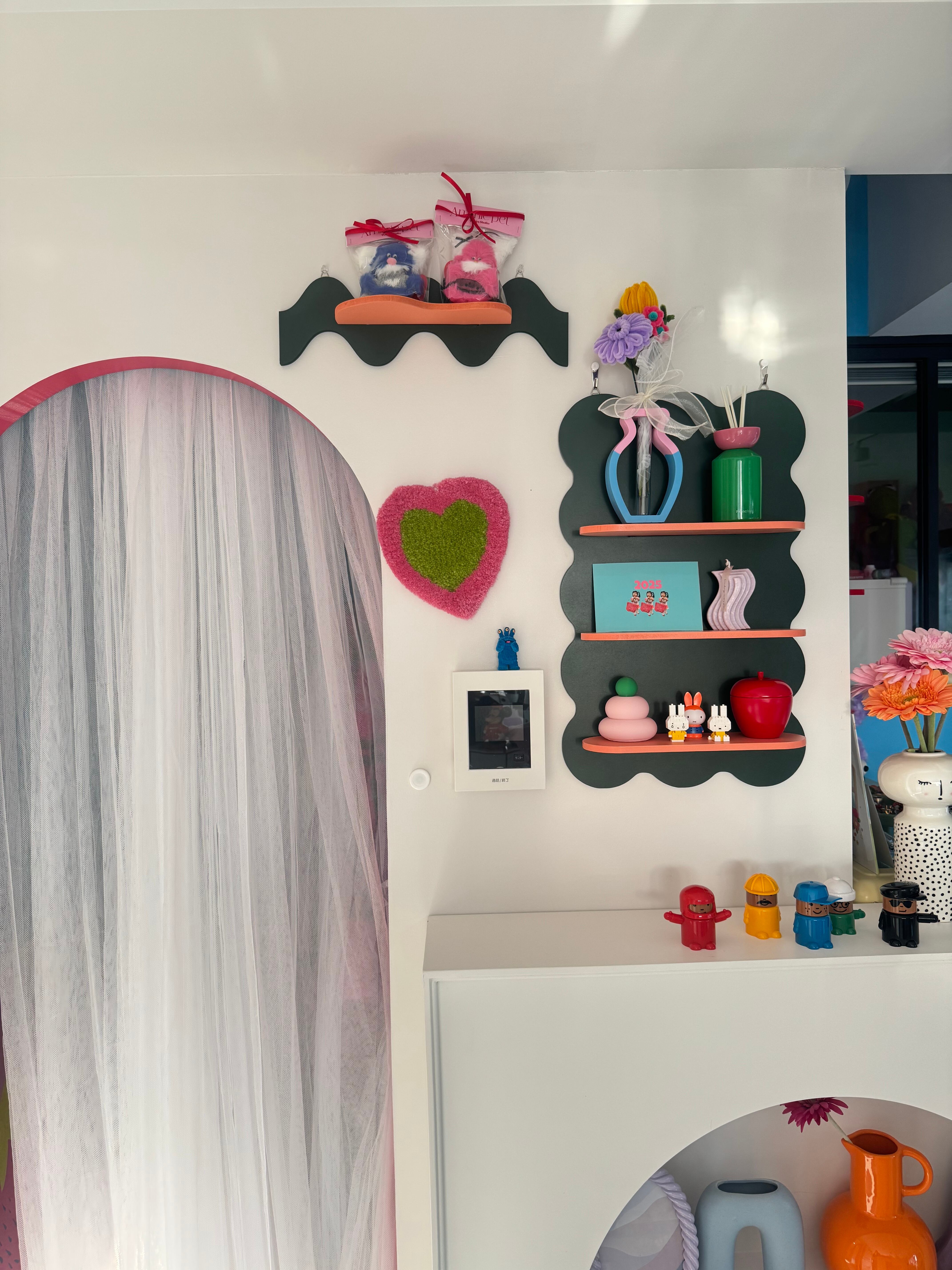 green×pink 3段(@yamano_colorfulna_ouchi)