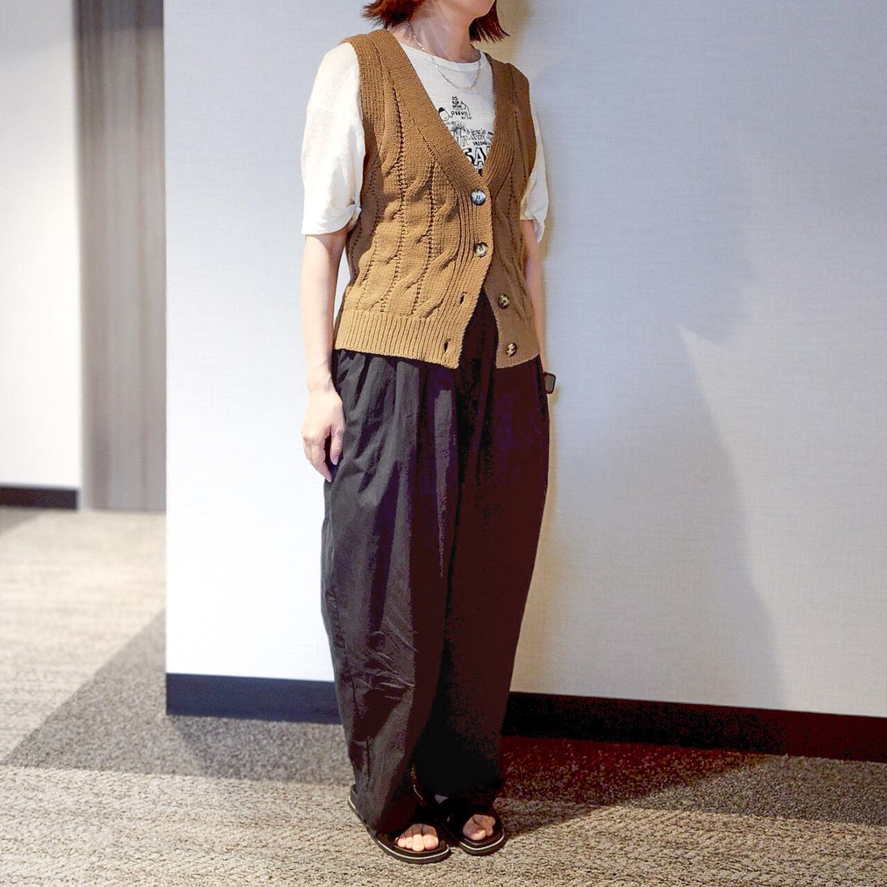 スタッフK / 157cm　F着用