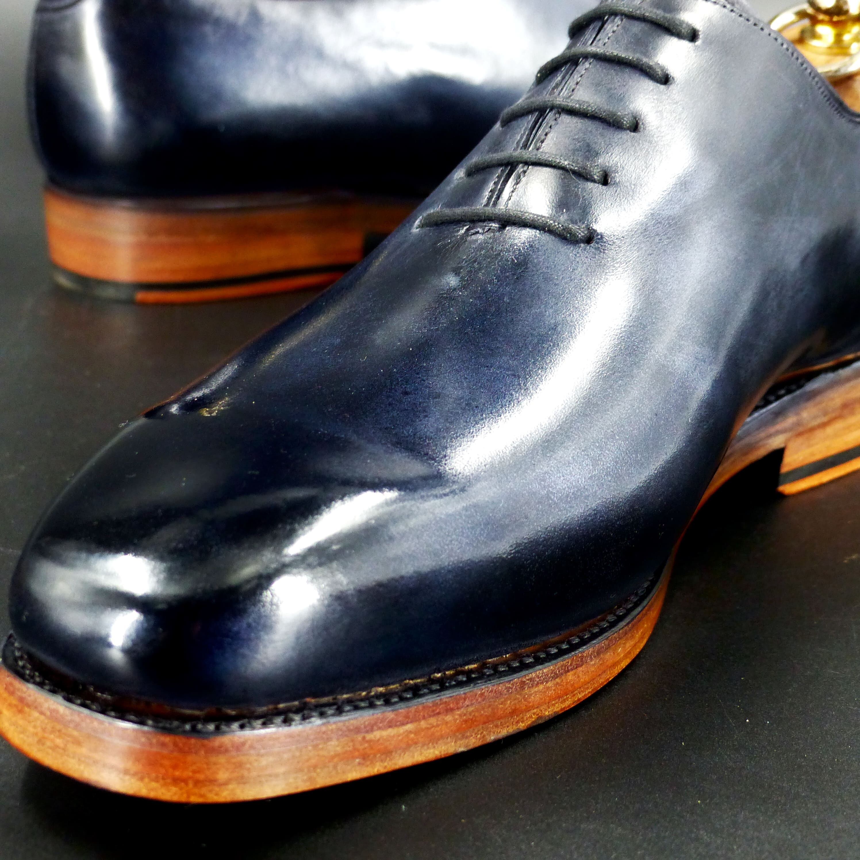 迫力のＷレザーソール