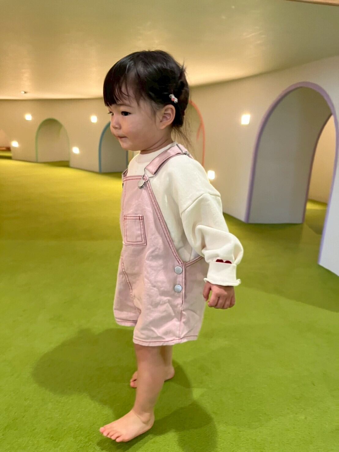 model＊1y9m＊85㎝/12kg PinkサイズM着用