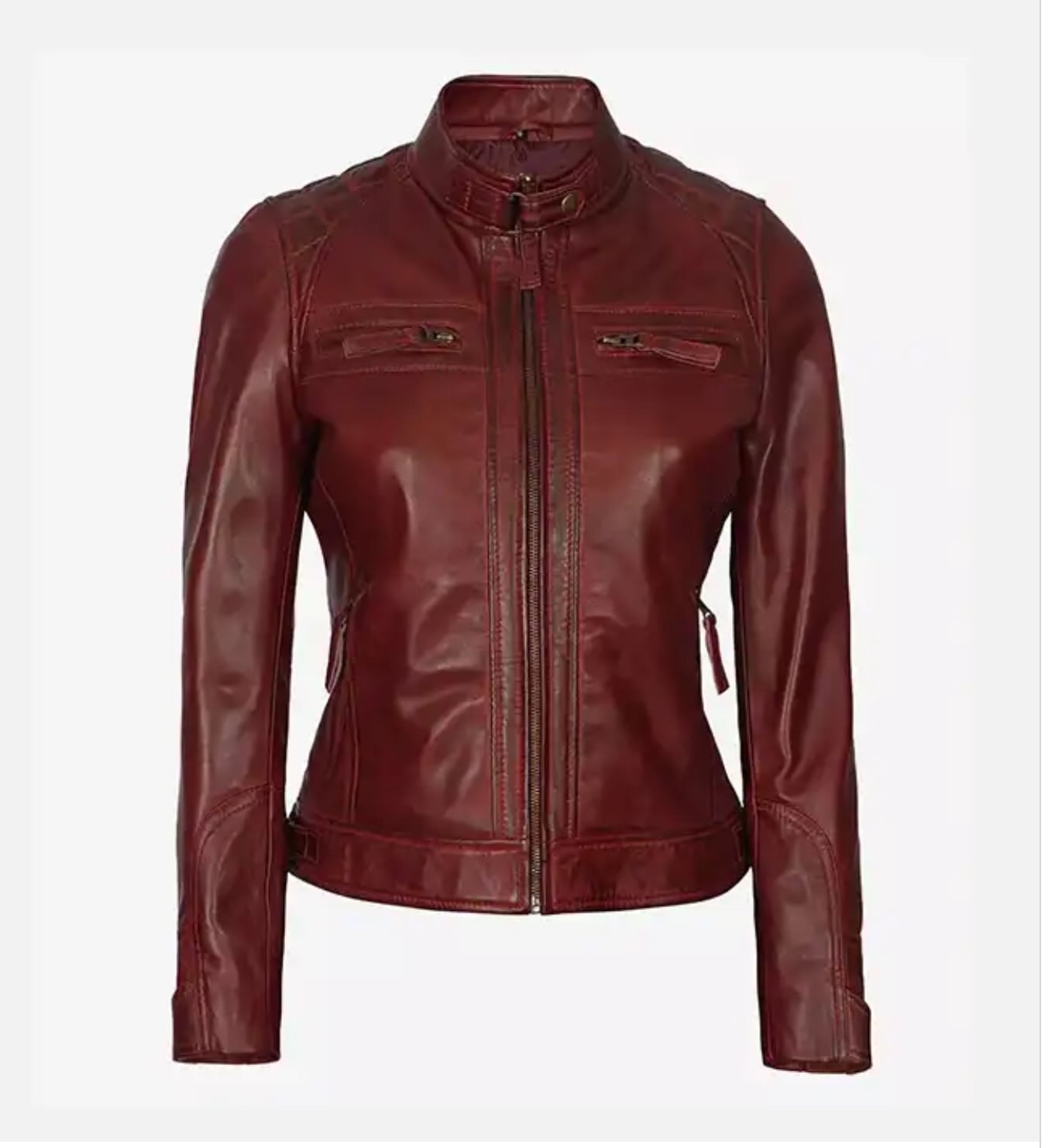 Sheep Leather quilted shoulder Jacket羊革キルティングショルダージャケット 羊革キルティングショルダージャケット Quilted Shoulder Sheep