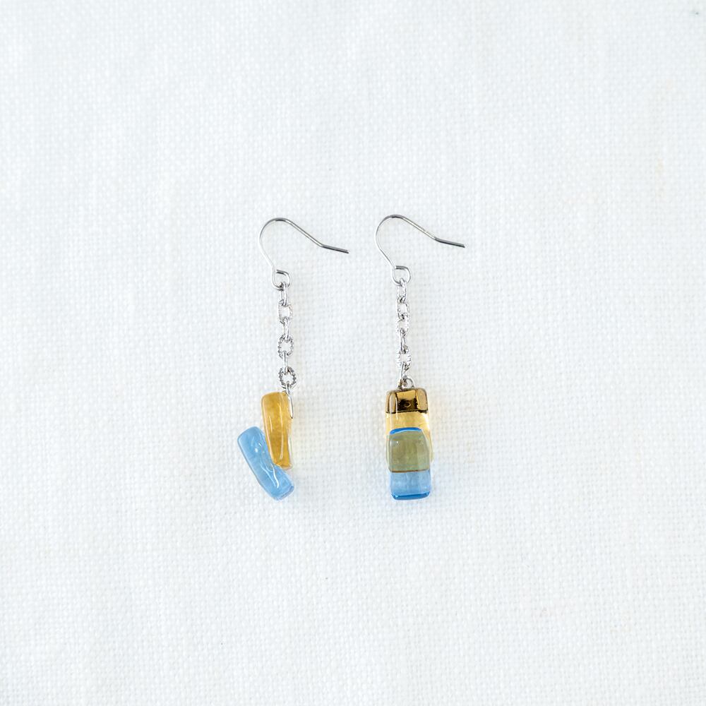 あの日の夕暮れ （アンバー×ロイヤルブルー）