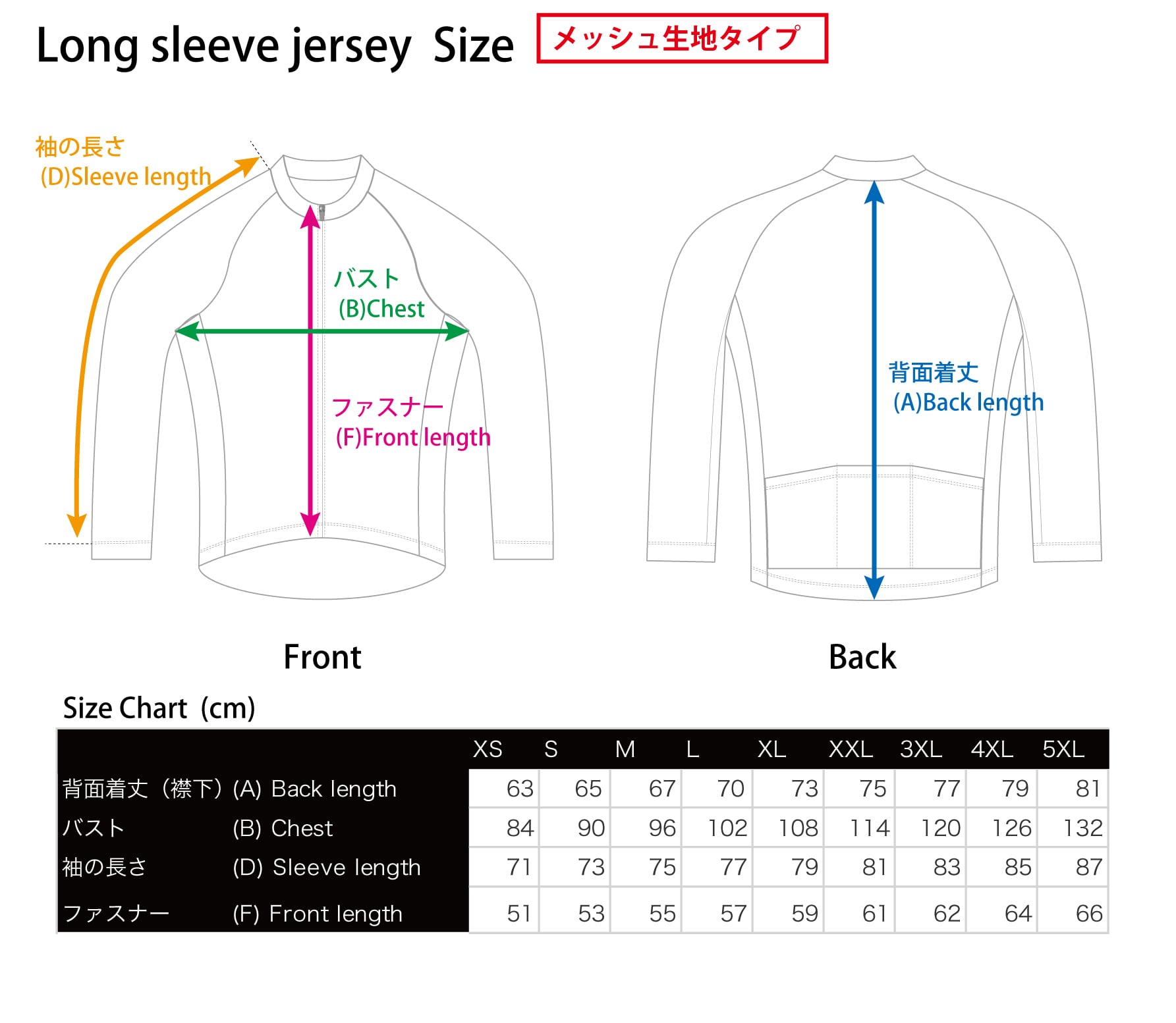 46) 2025水野 翼 キャラクター長袖サイクルジャージ（メッシュ生地