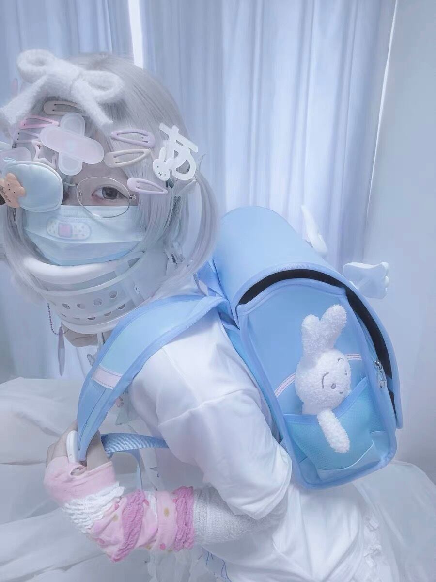 ♡【Mサイズ】天使界隈 天使の羽 ランドセル風サブカルリュック light