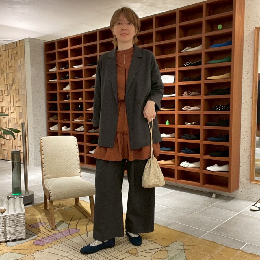 足のサイズ24.5cm / 着用サイズ39