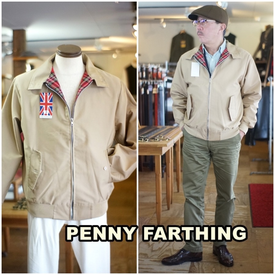 PENNY FARTHING（ペニーファーシング） クラシック ハリントン 